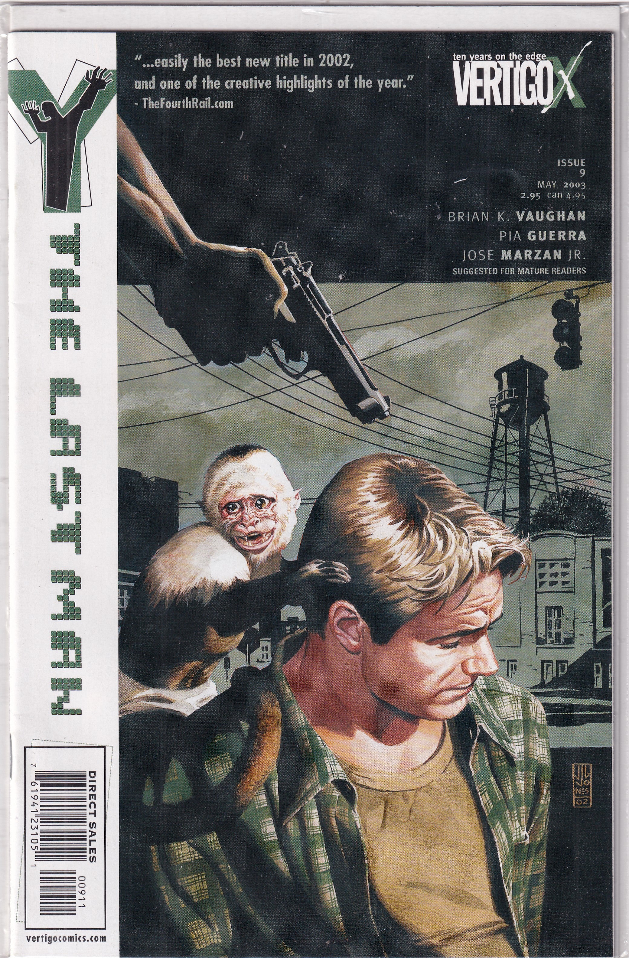 Y THE LAST MAN #9 - Slab City Comics 