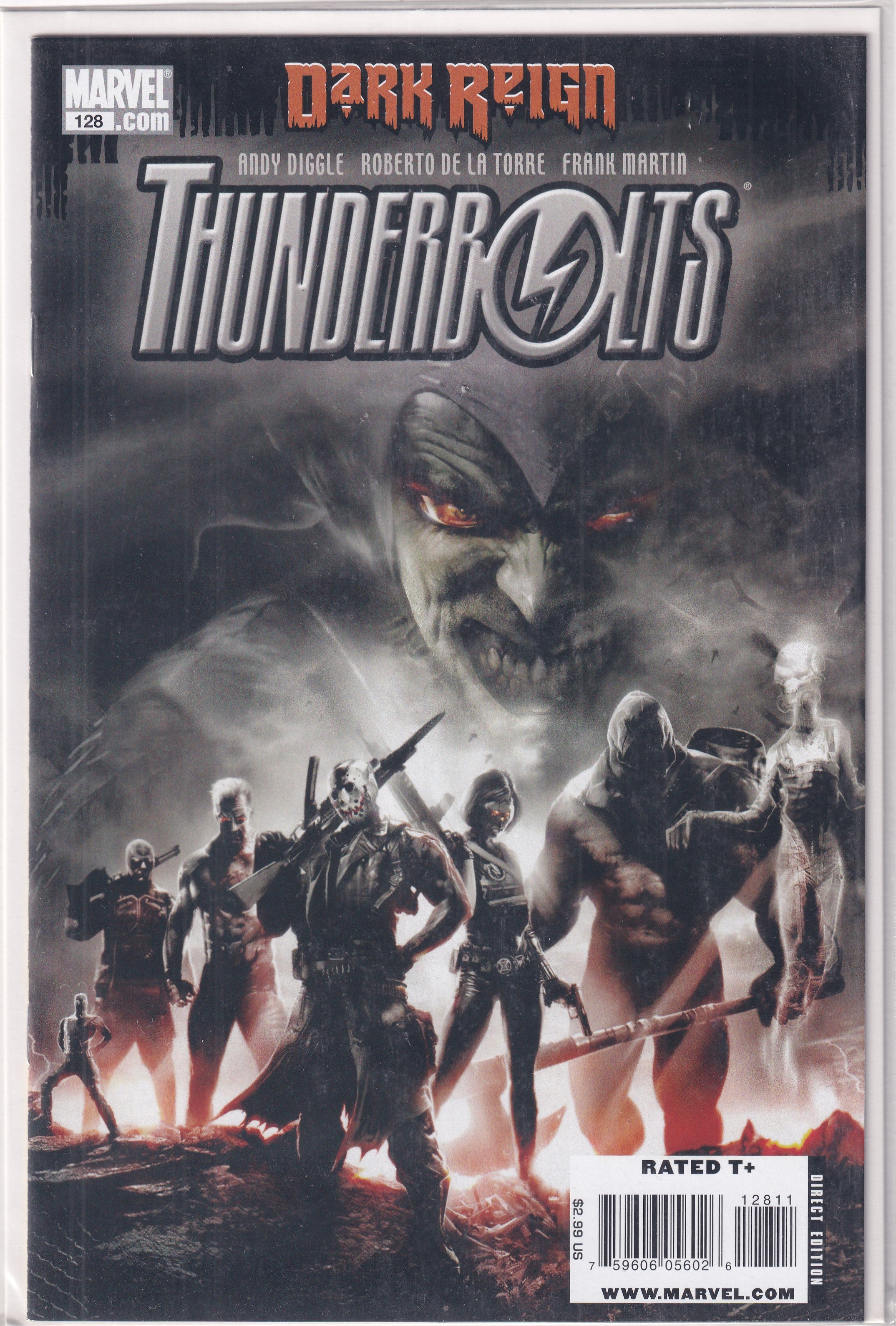 DARK REIGN THUNDERBOLTS #128 - Slab City Comics 