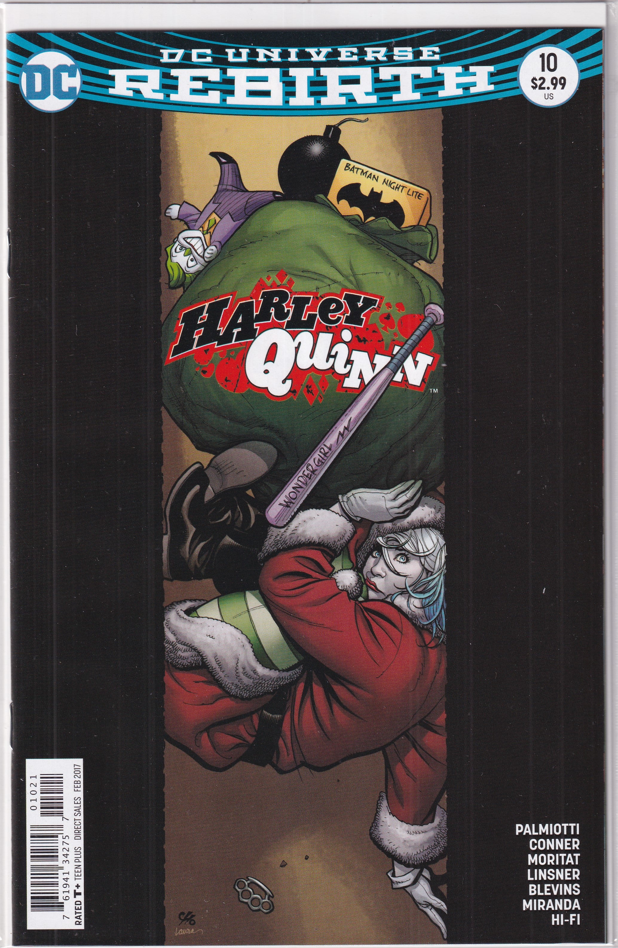 DC UNIVERSE REBIRTH HARLEY QUINN #10 - Slab City Comics 