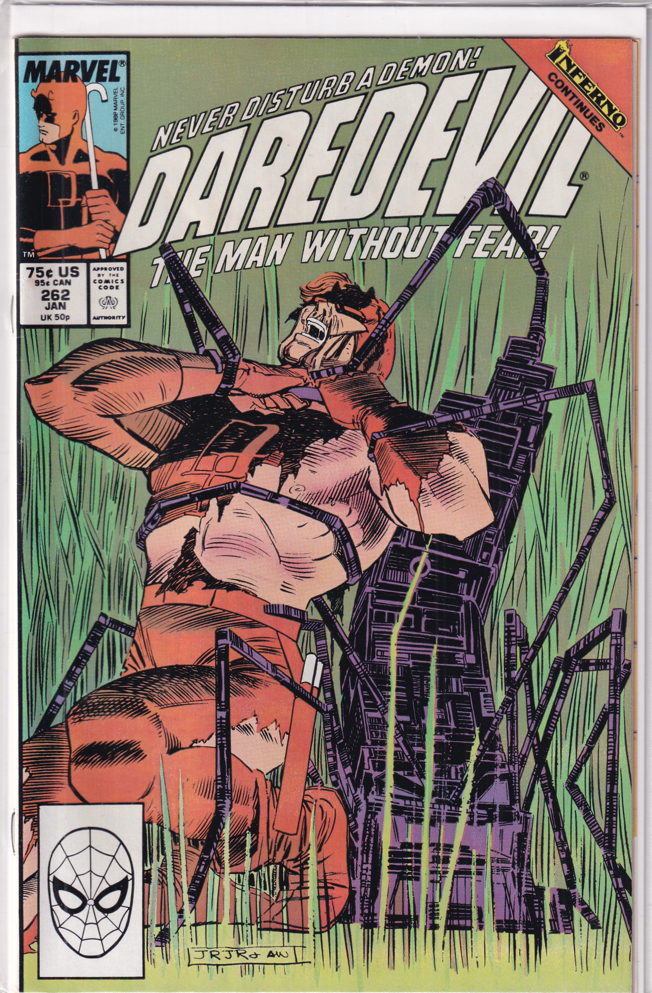 DAREDEVIL #262 - Slab City Comics 