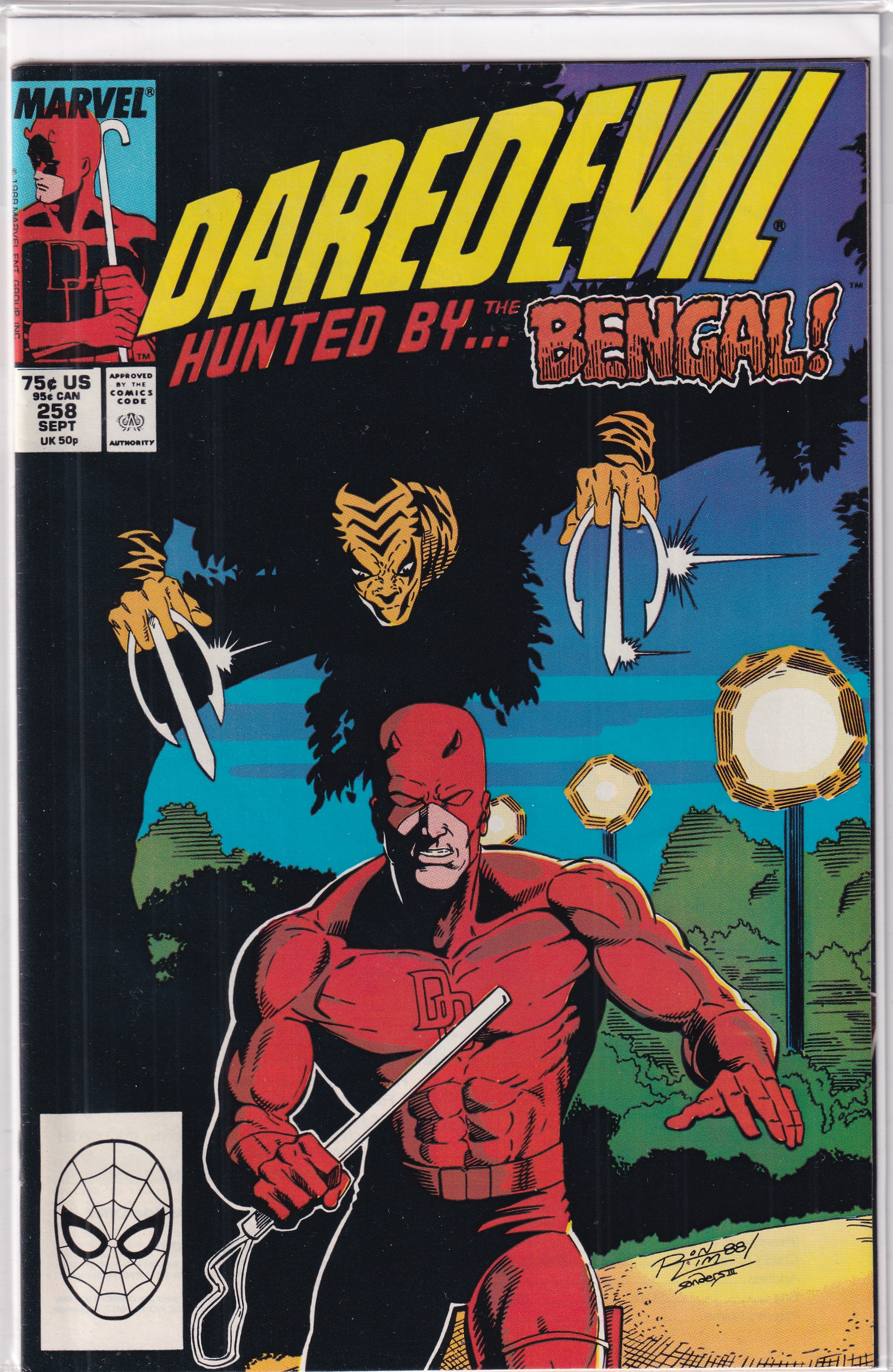 DAREDEVIL #258 - Slab City Comics 