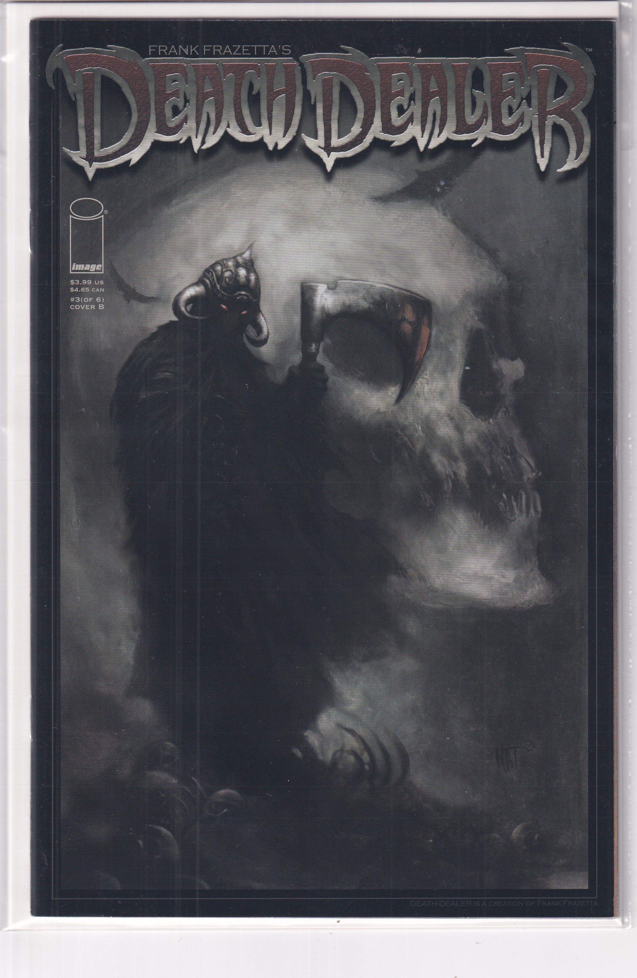 DEATH DEALER #3 VARIANT - Slab City Comics 