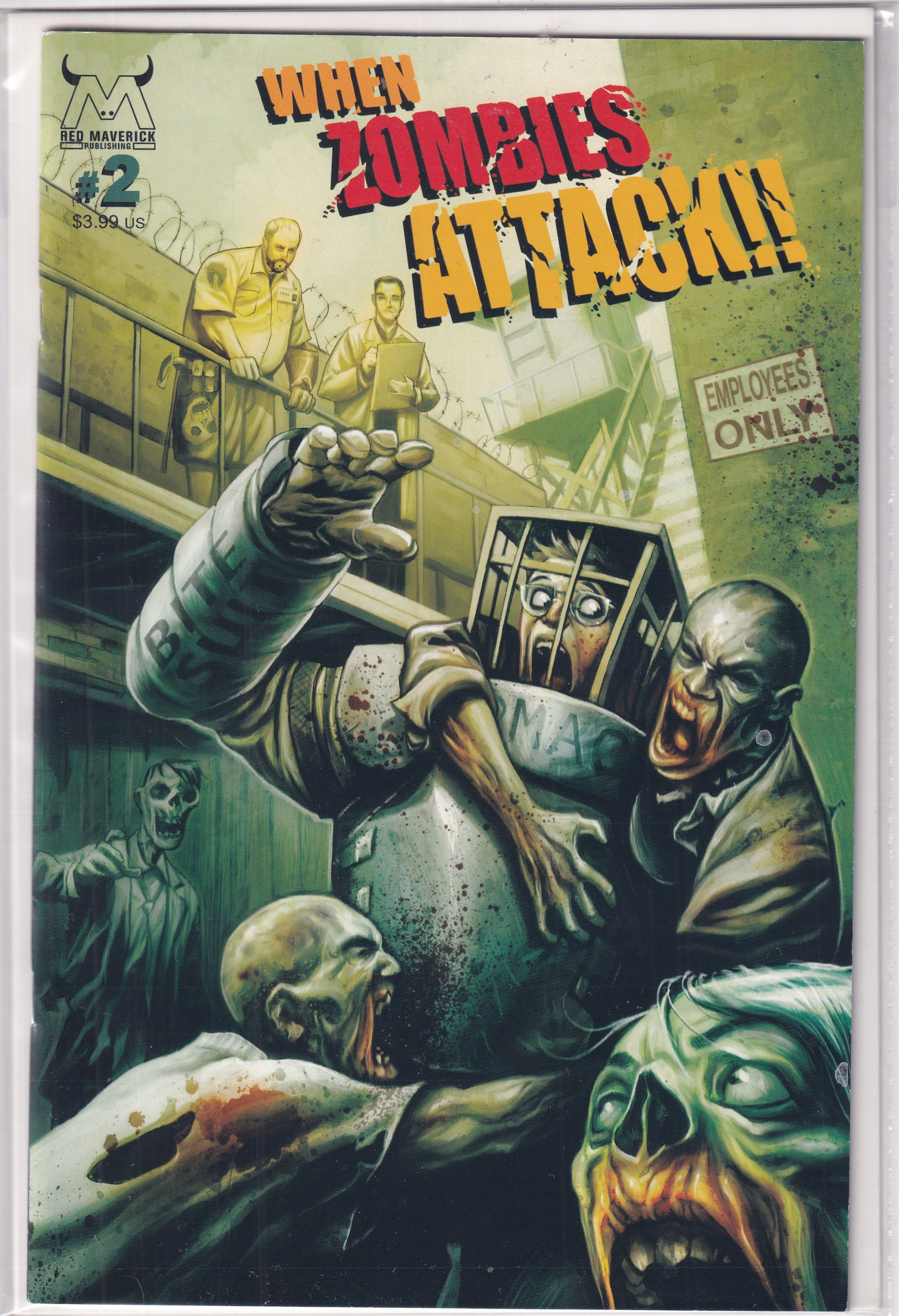 WHEN ZOMBIES ATTACK!! #2 - Slab City Comics 