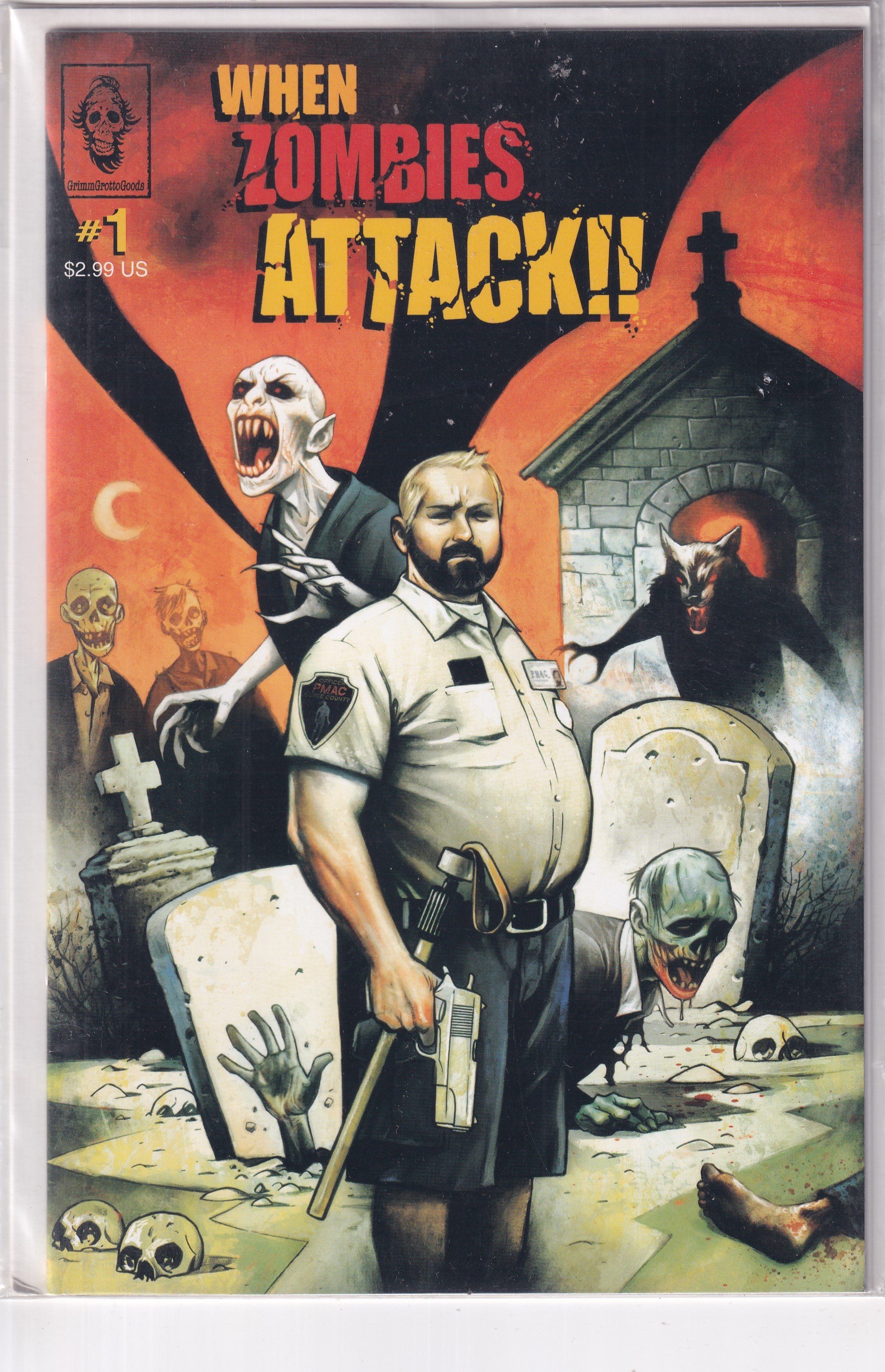 WHEN ZOMBIES ATTACK!! #1 - Slab City Comics 