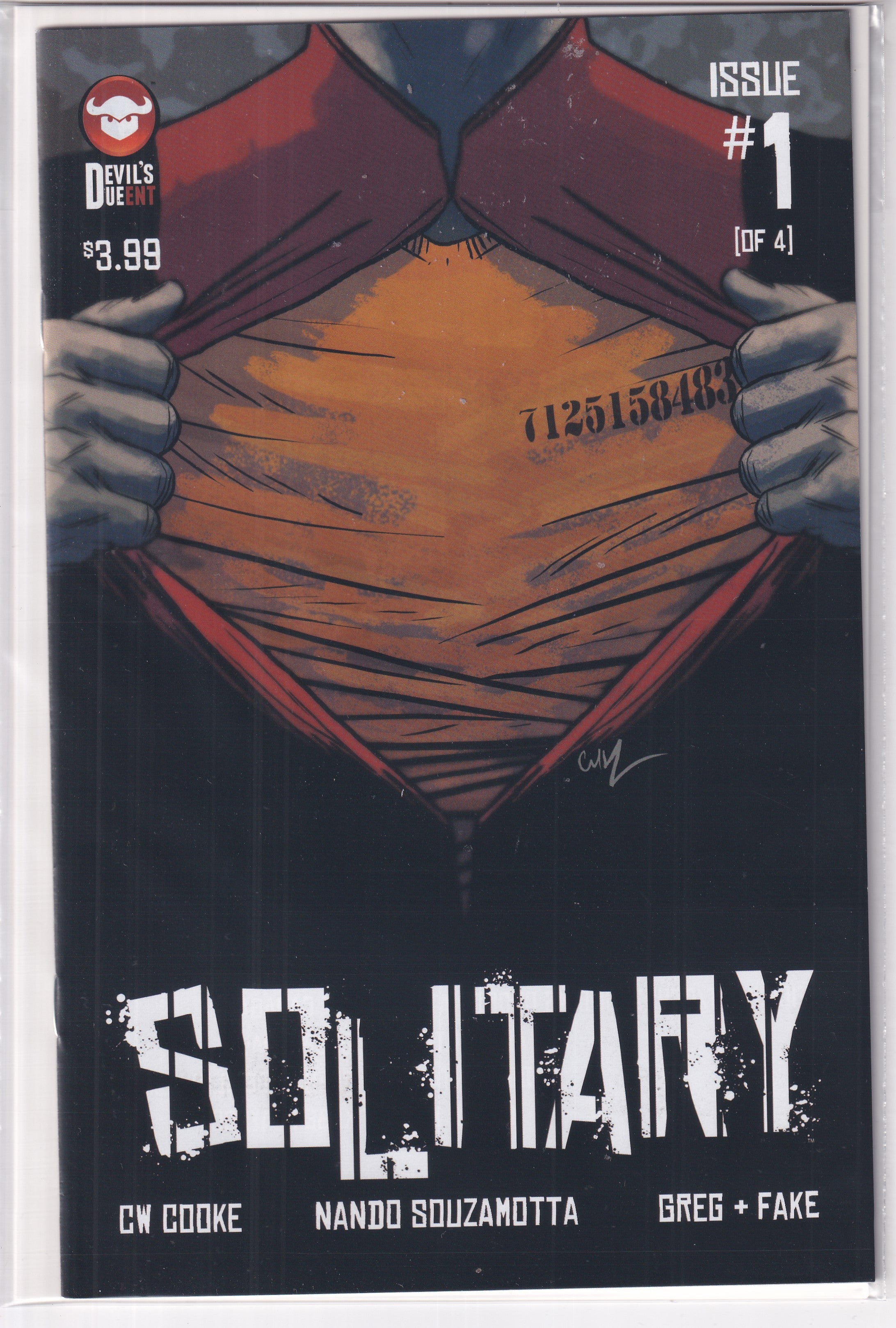 SOLITARY #1 - Slab City Comics 