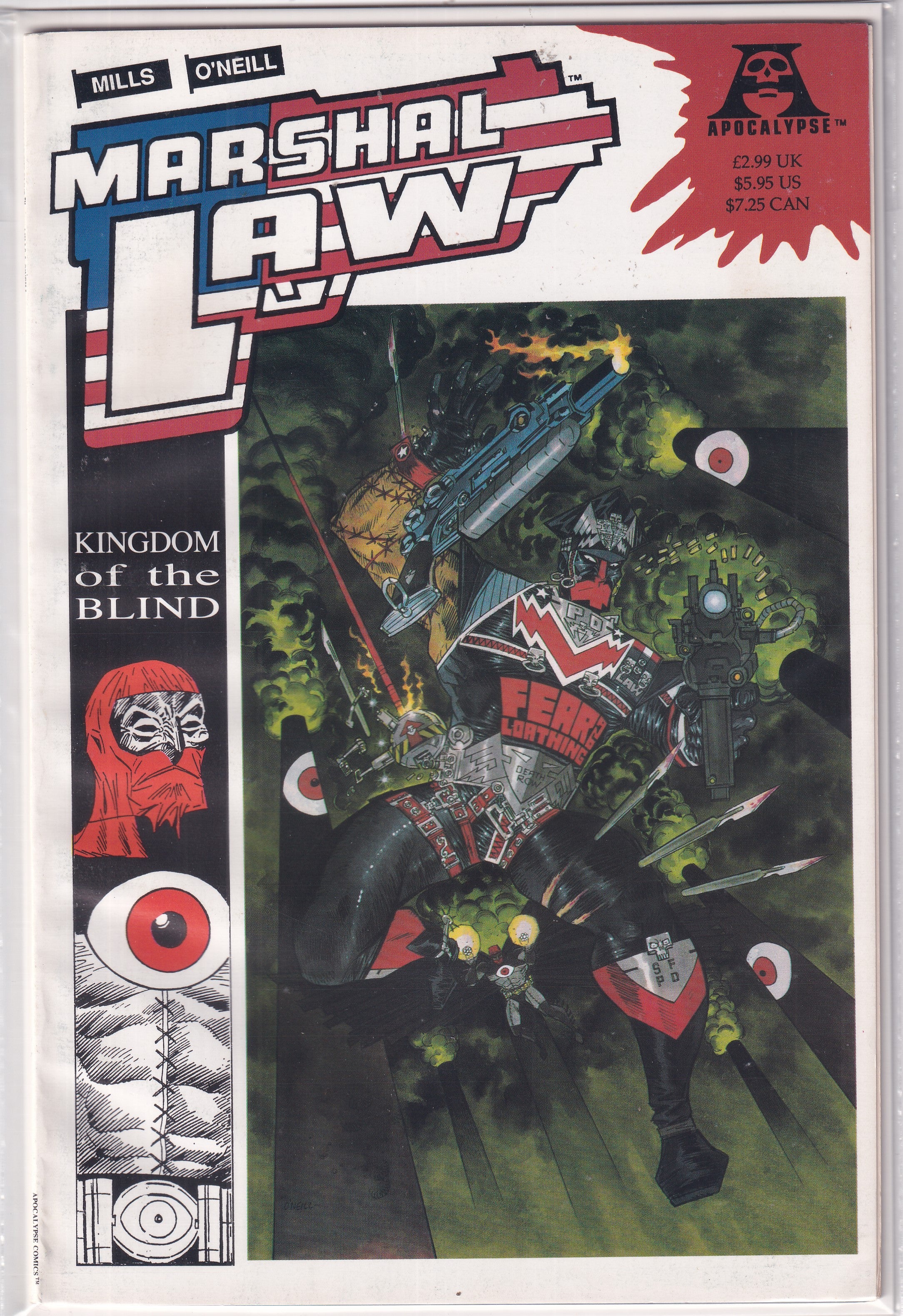 MARSHAL LAW KINGDOM OF THE BLIND - Slab City Comics 