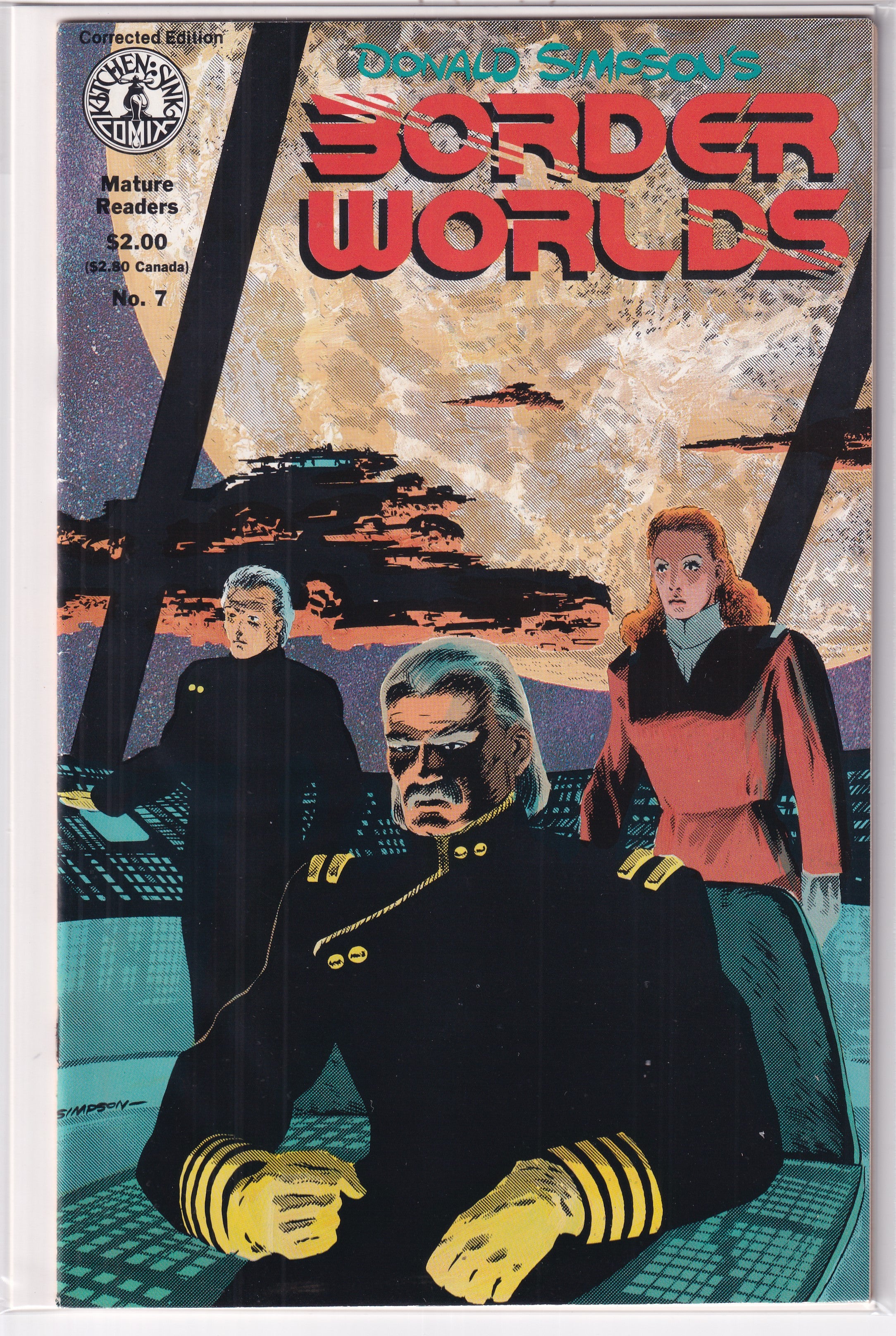 BORDER WORLDS #7 - Slab City Comics 