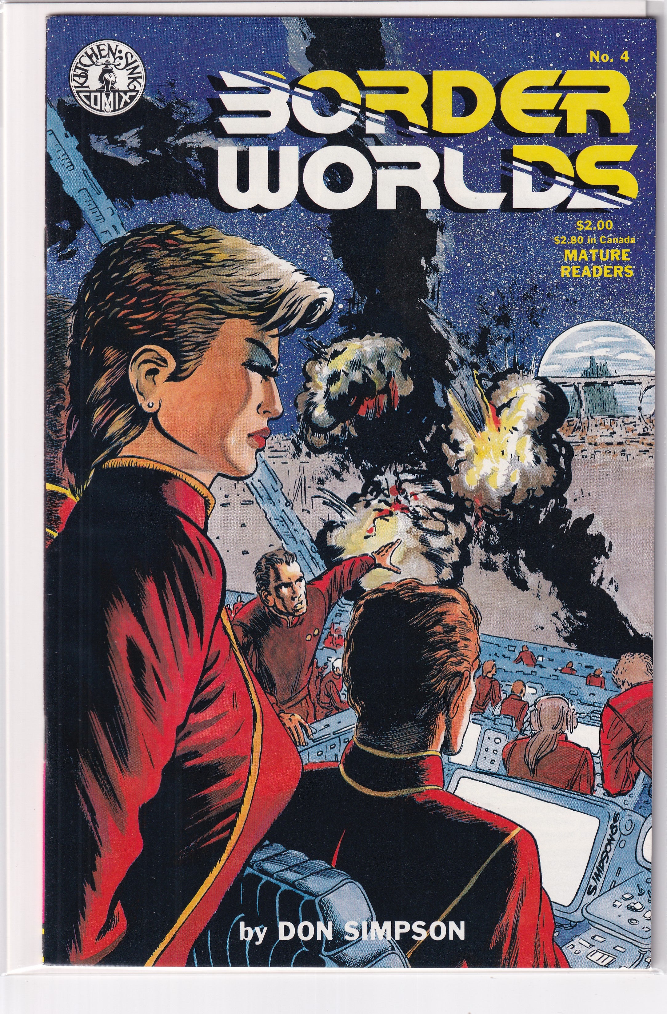 BORDER WORLDS #4 - Slab City Comics 