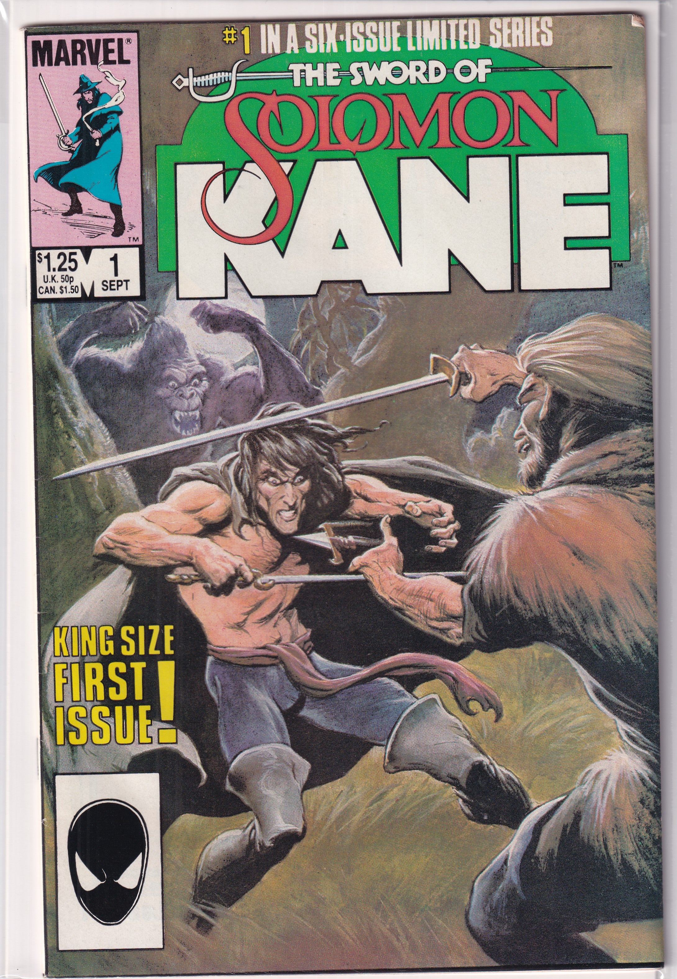 SWORD SOLOMON KANE #1 - Slab City Comics 