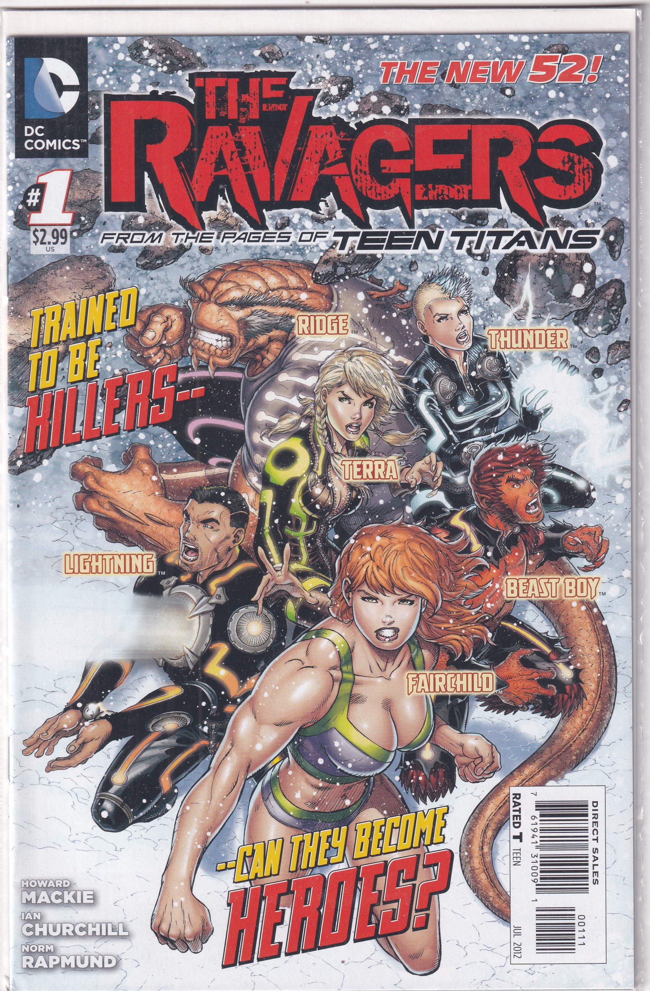 RAVAGERS #1 - Slab City Comics 