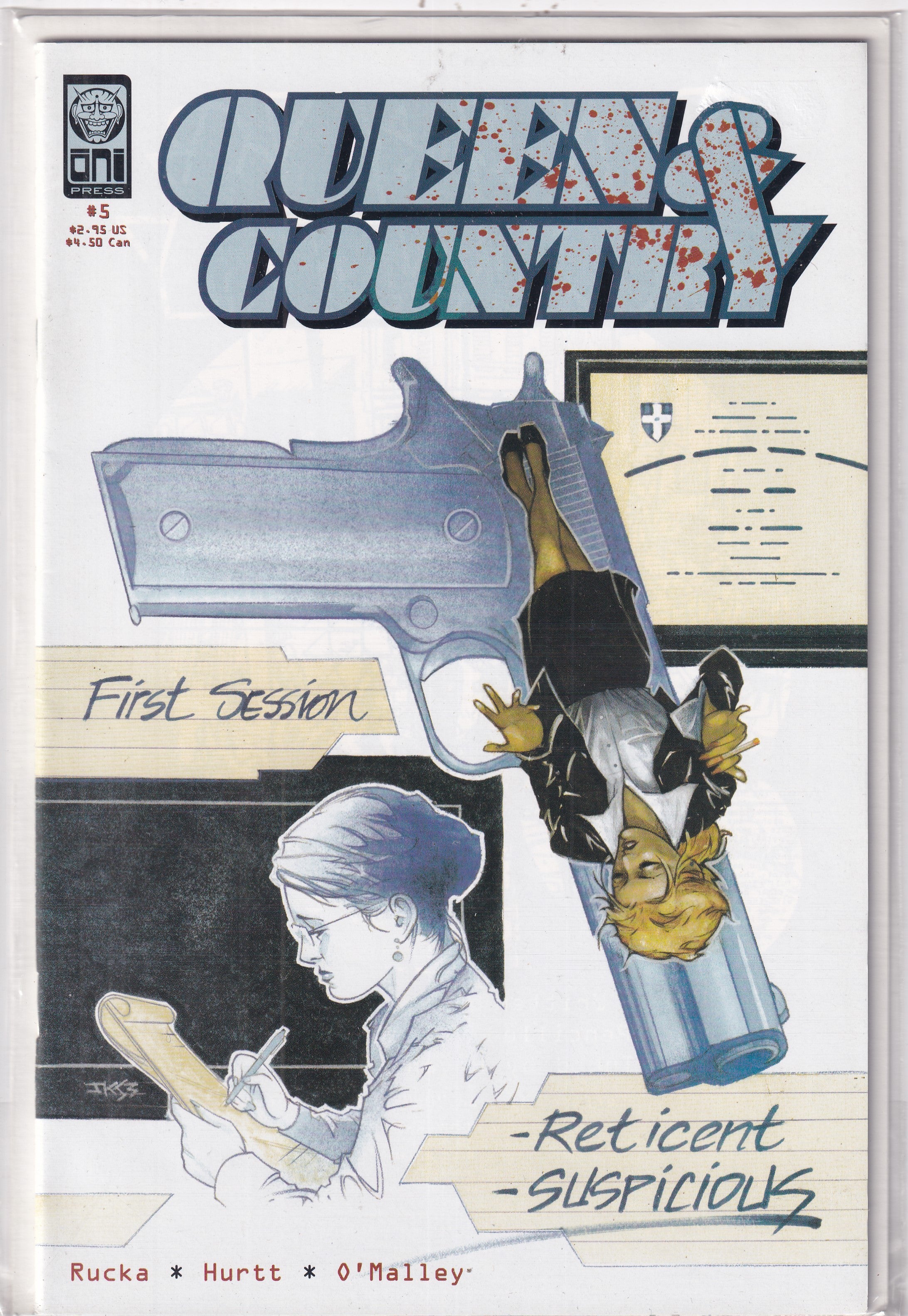 QUEEN & COUNTRY #5 - Slab City Comics 