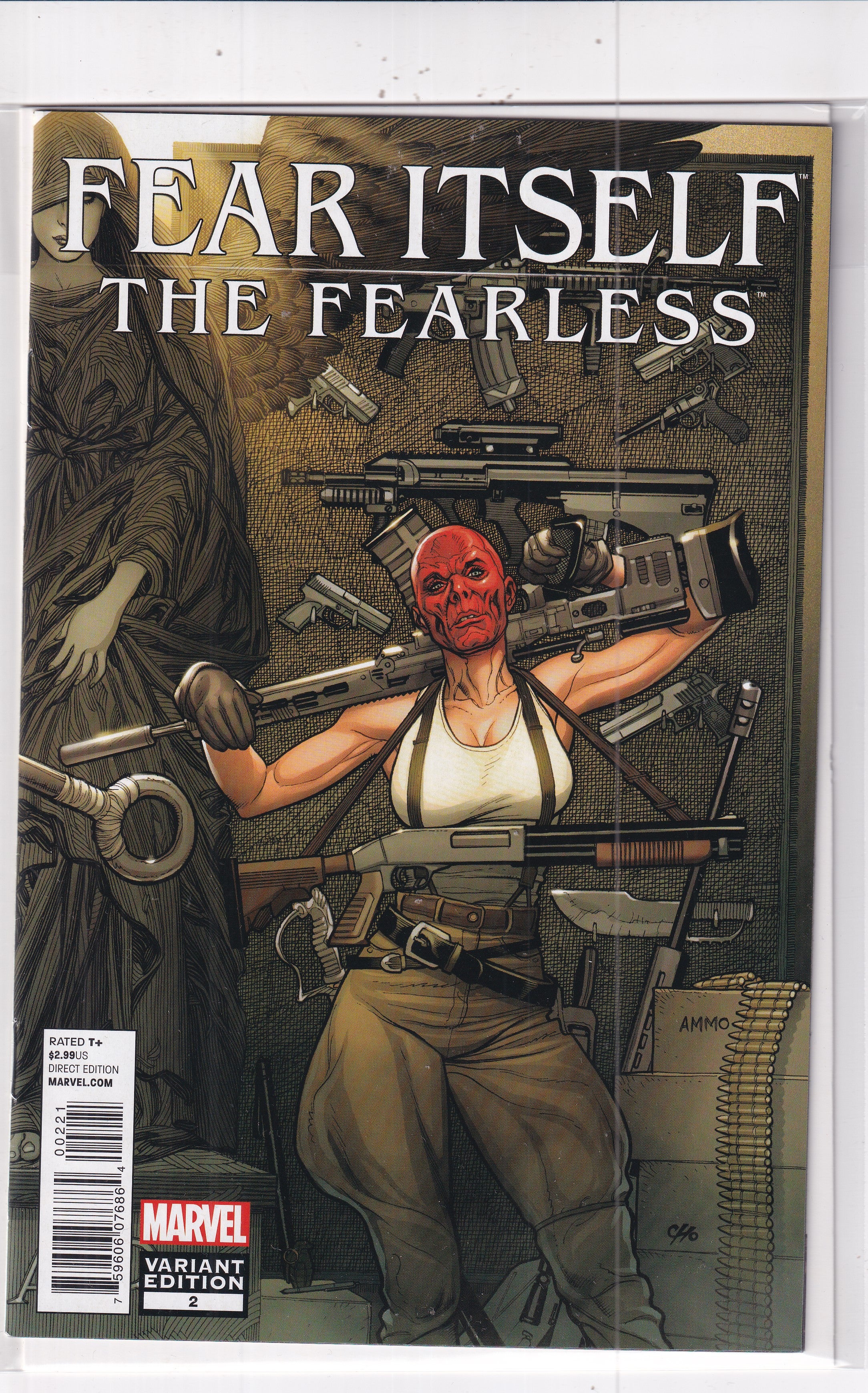 FEAR ITSELF THE FEARLESS #2 VARIANT - Slab City Comics 