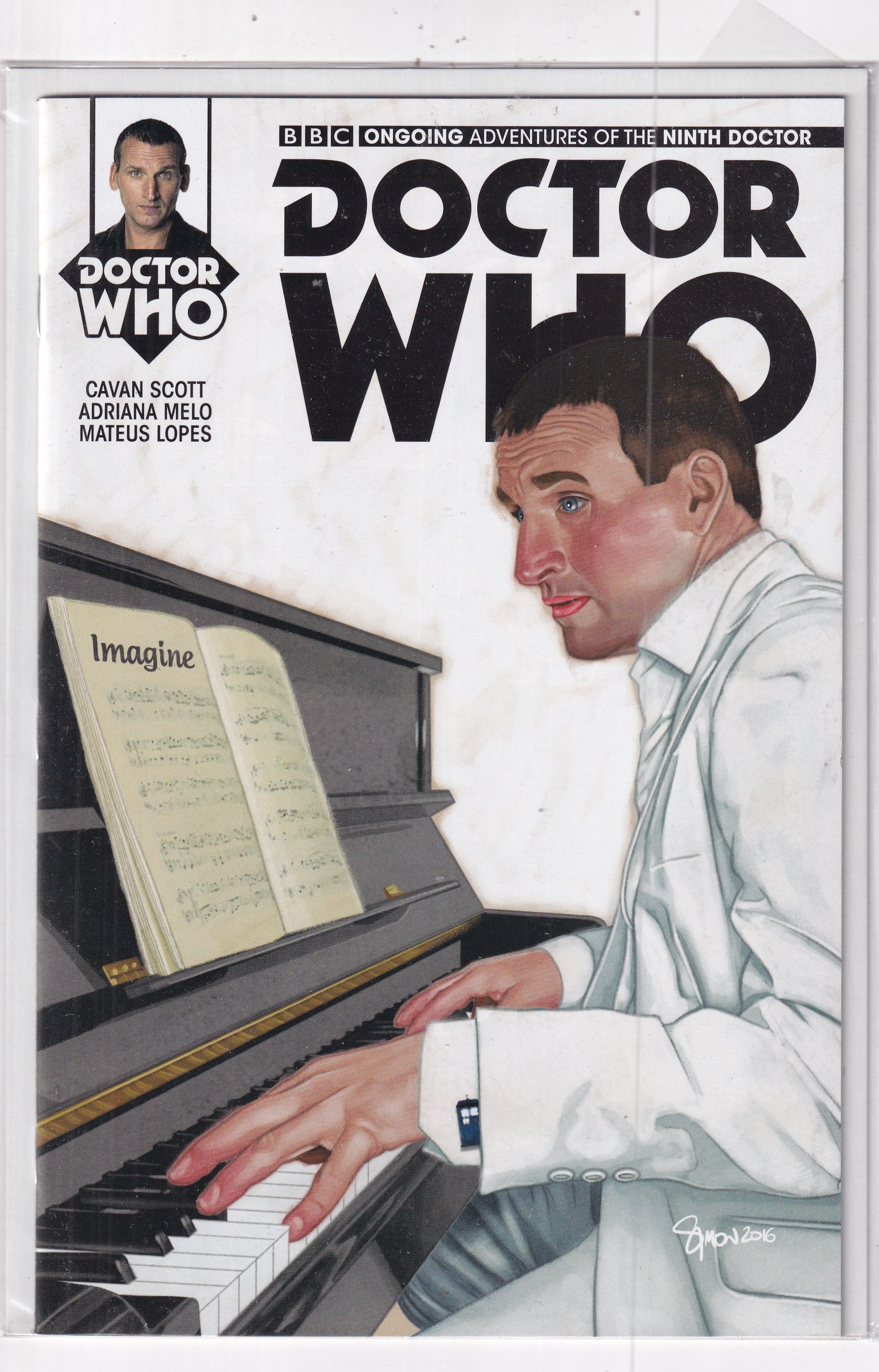 DOCTOR WHO #1 VARIANT - Slab City Comics 