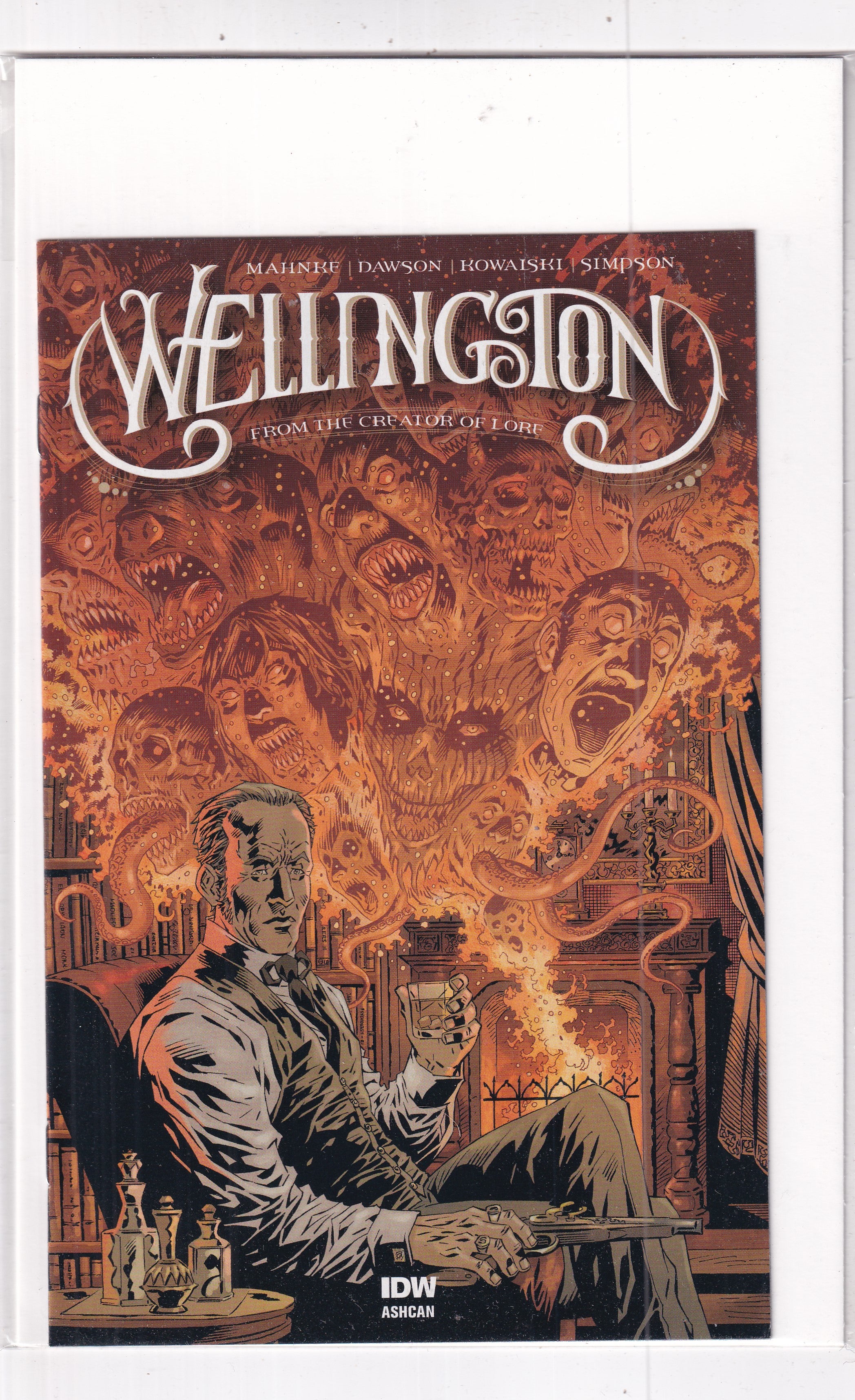 WELLINGTON ASHCAN - Slab City Comics 