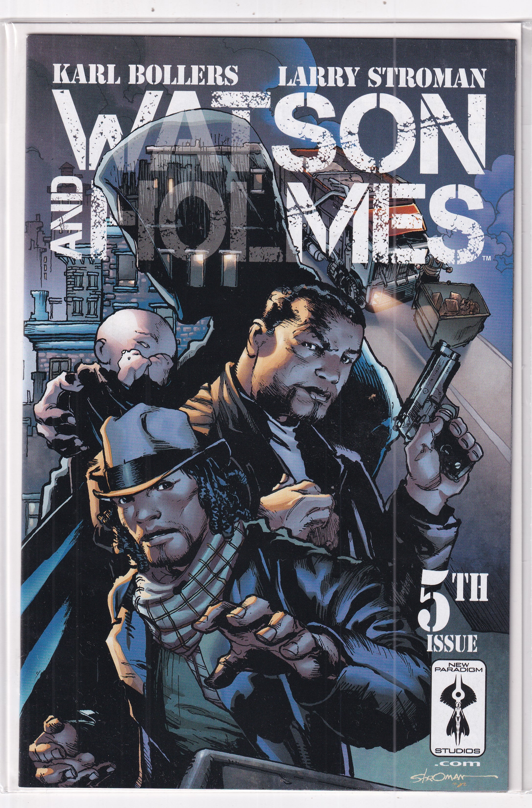 WATSON AND HOLMES #5 - Slab City Comics 