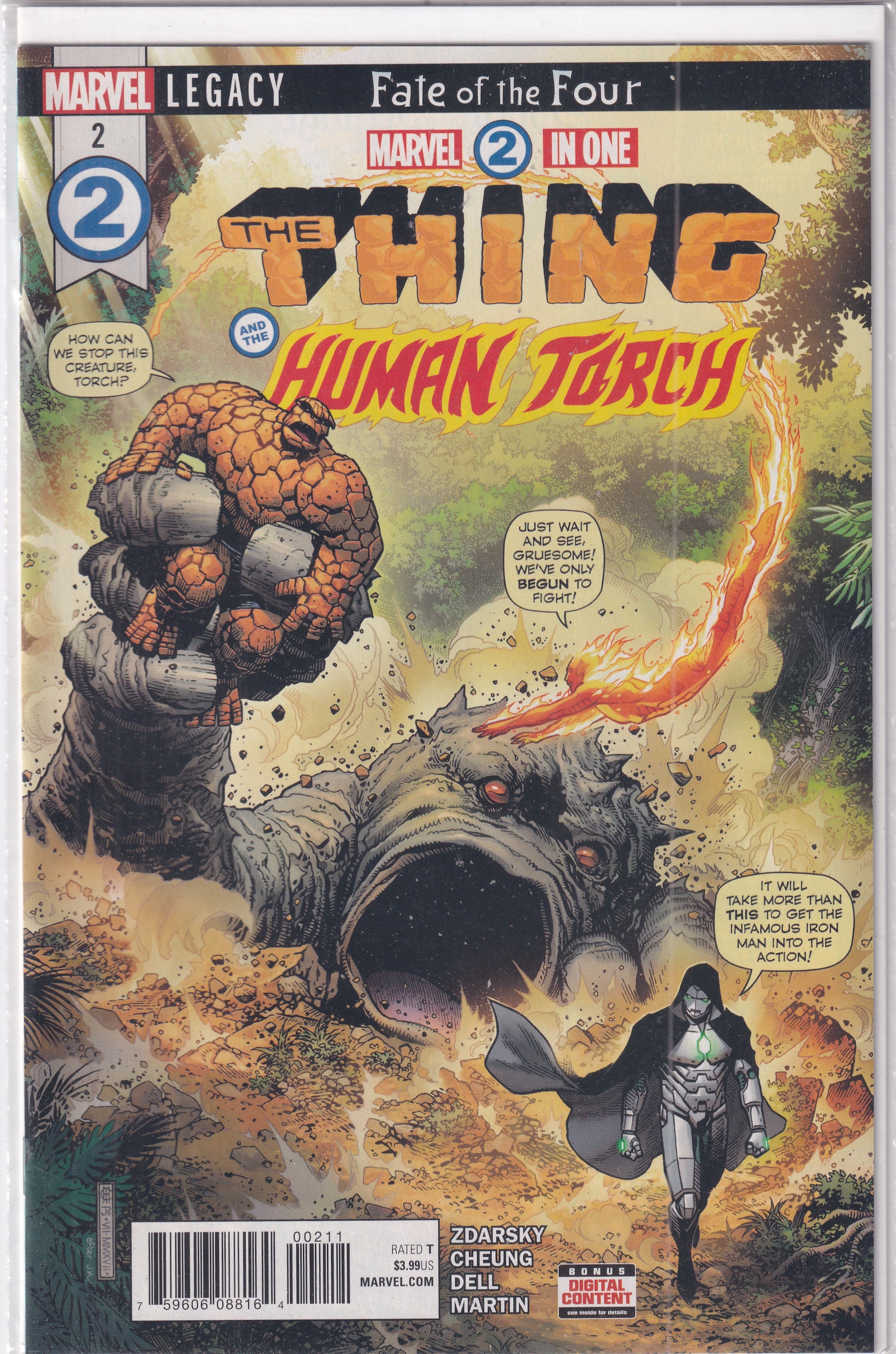 THING AND THR HUMAN TORCH #2 - Slab City Comics 