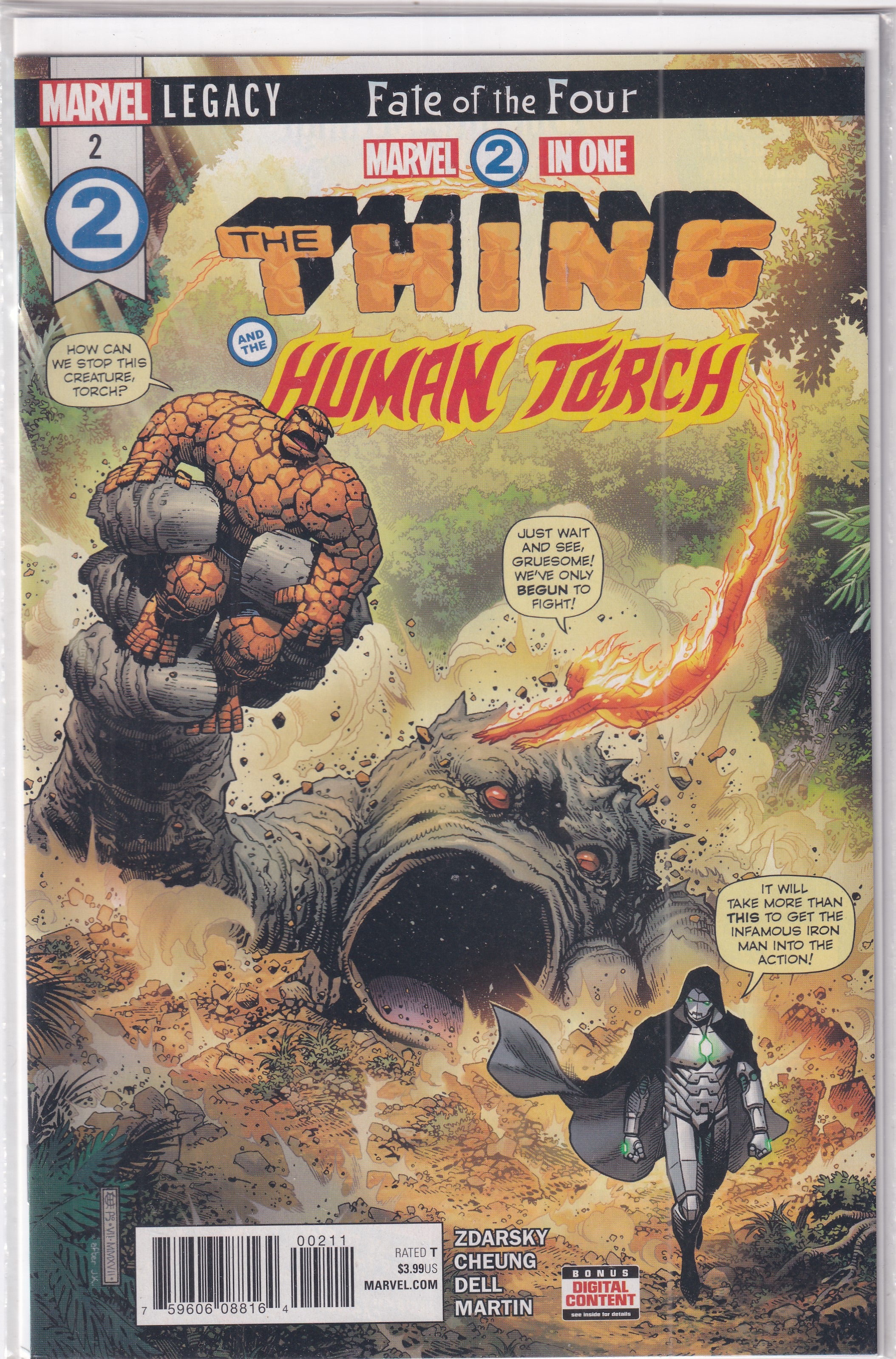 THING AND THR HUMAN TORCH #2 - Slab City Comics 