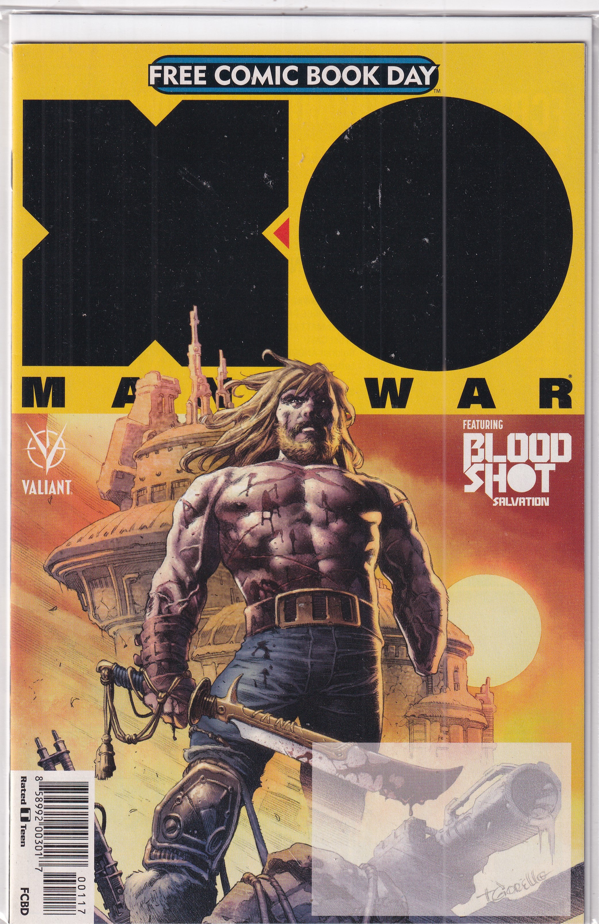 X-O MANOWAR FCBD SPECIAL - Slab City Comics 