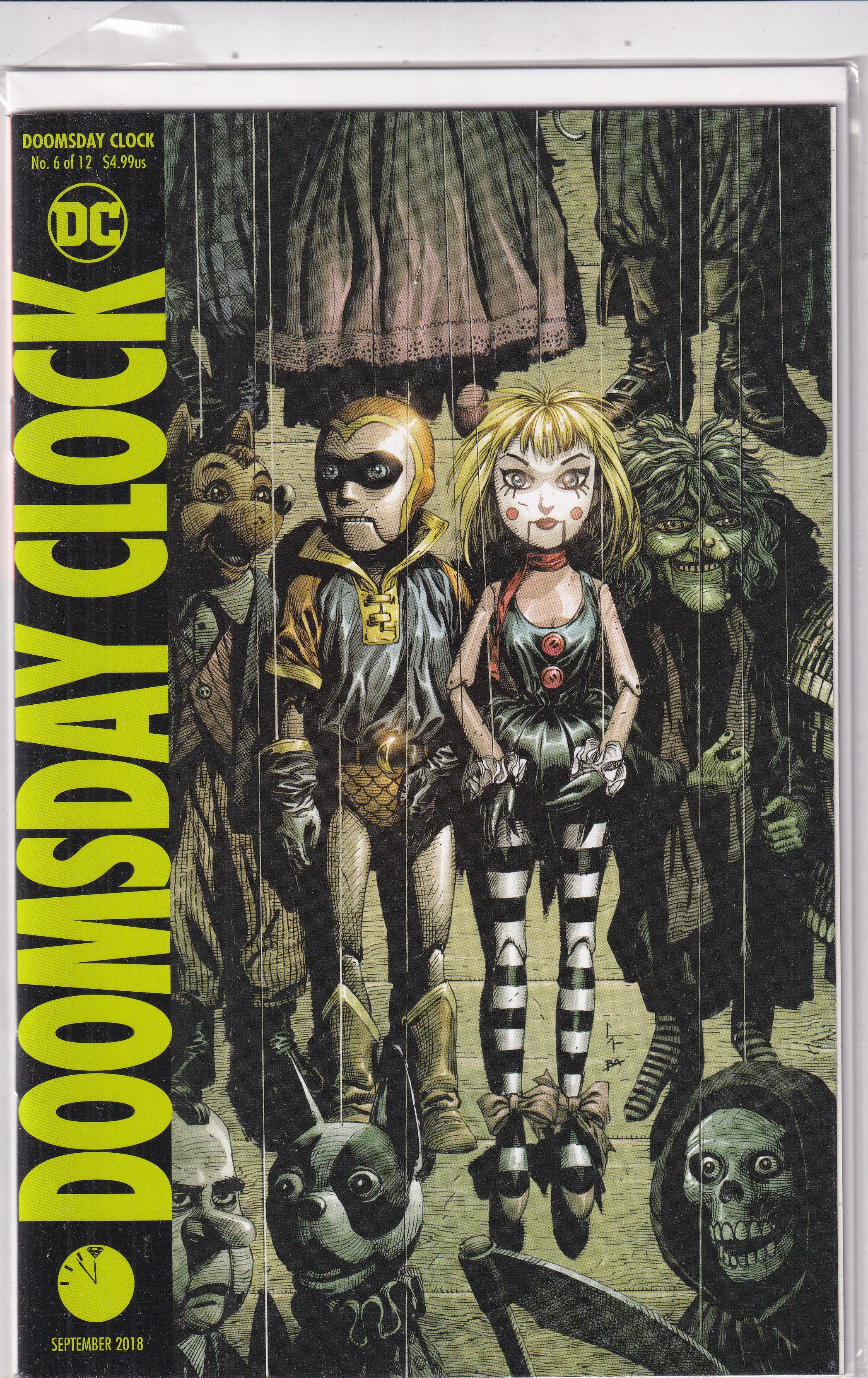 DOOMSDAY CLOCK #6 - Slab City Comics 