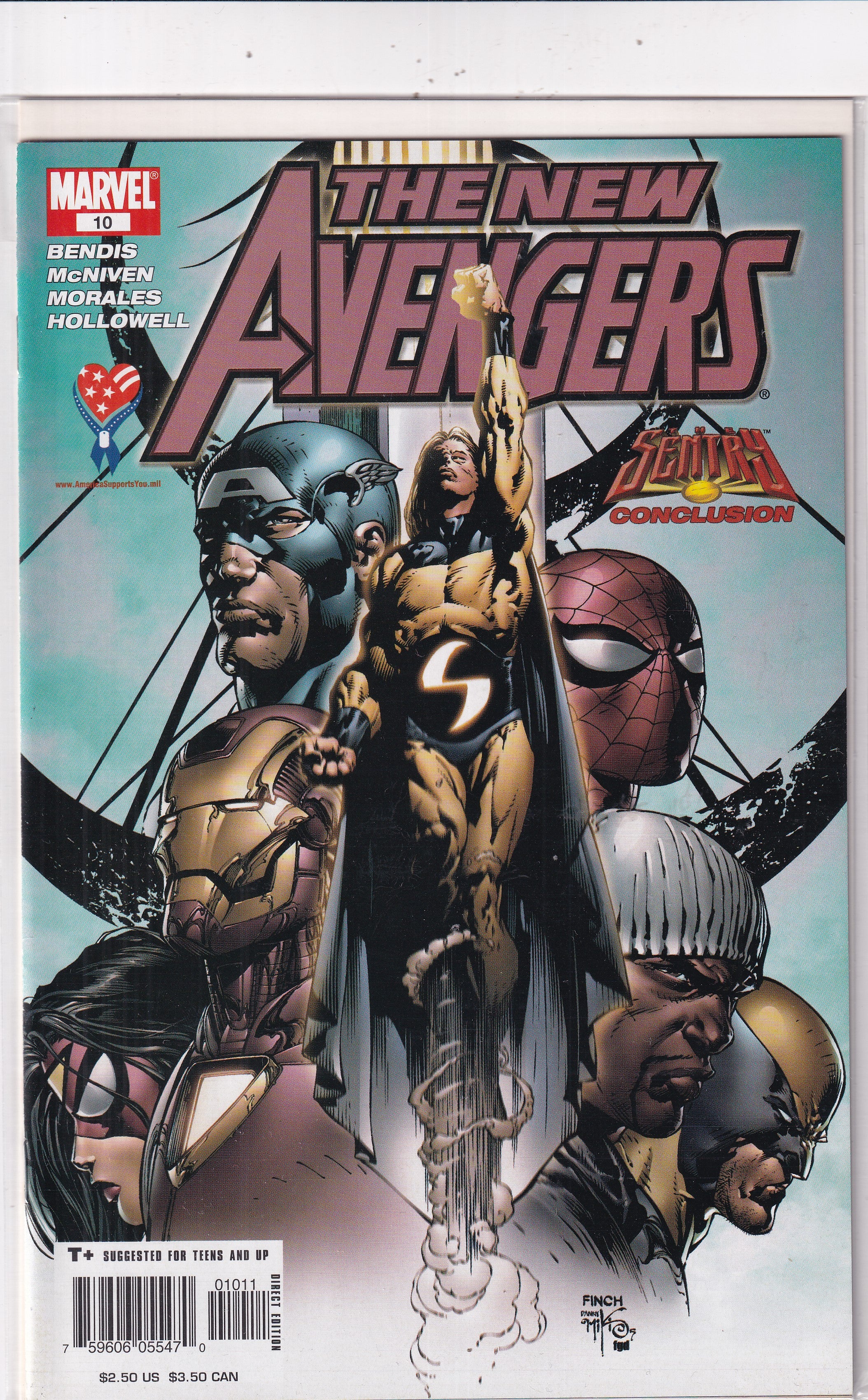 NEW AVENGERS #10 - Slab City Comics 