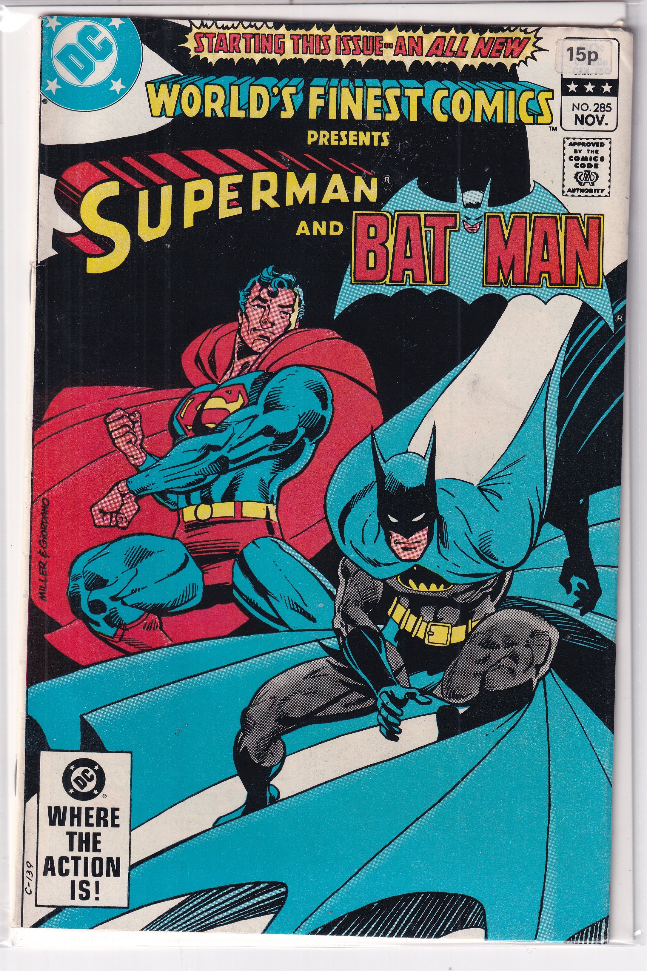 WORLD'S FINEST #285 - Slab City Comics 