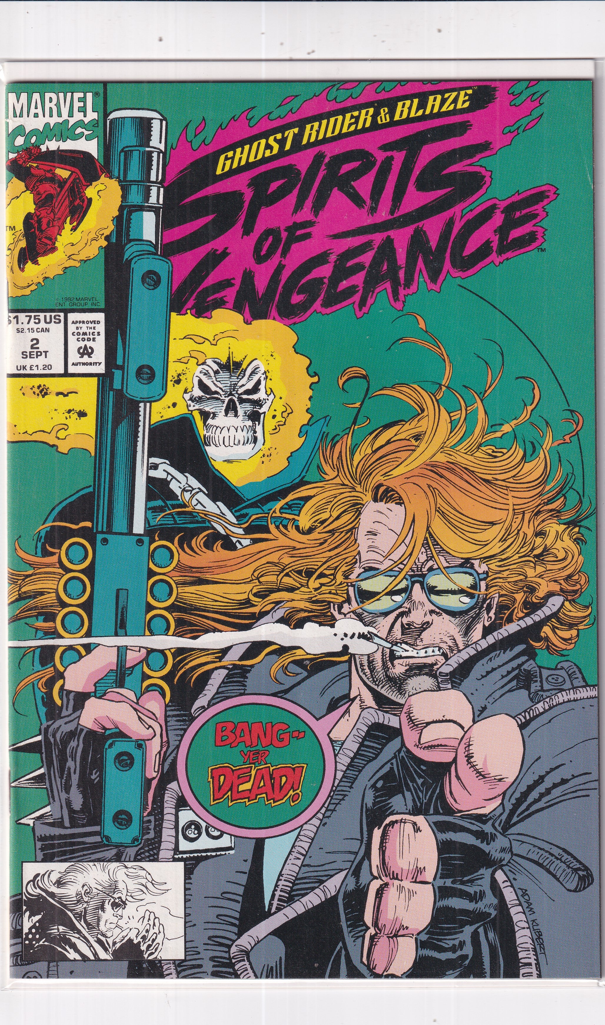 GHOST RIDER & BLAZE SPIRITS OF VENGEANCE #2 - Slab City Comics 