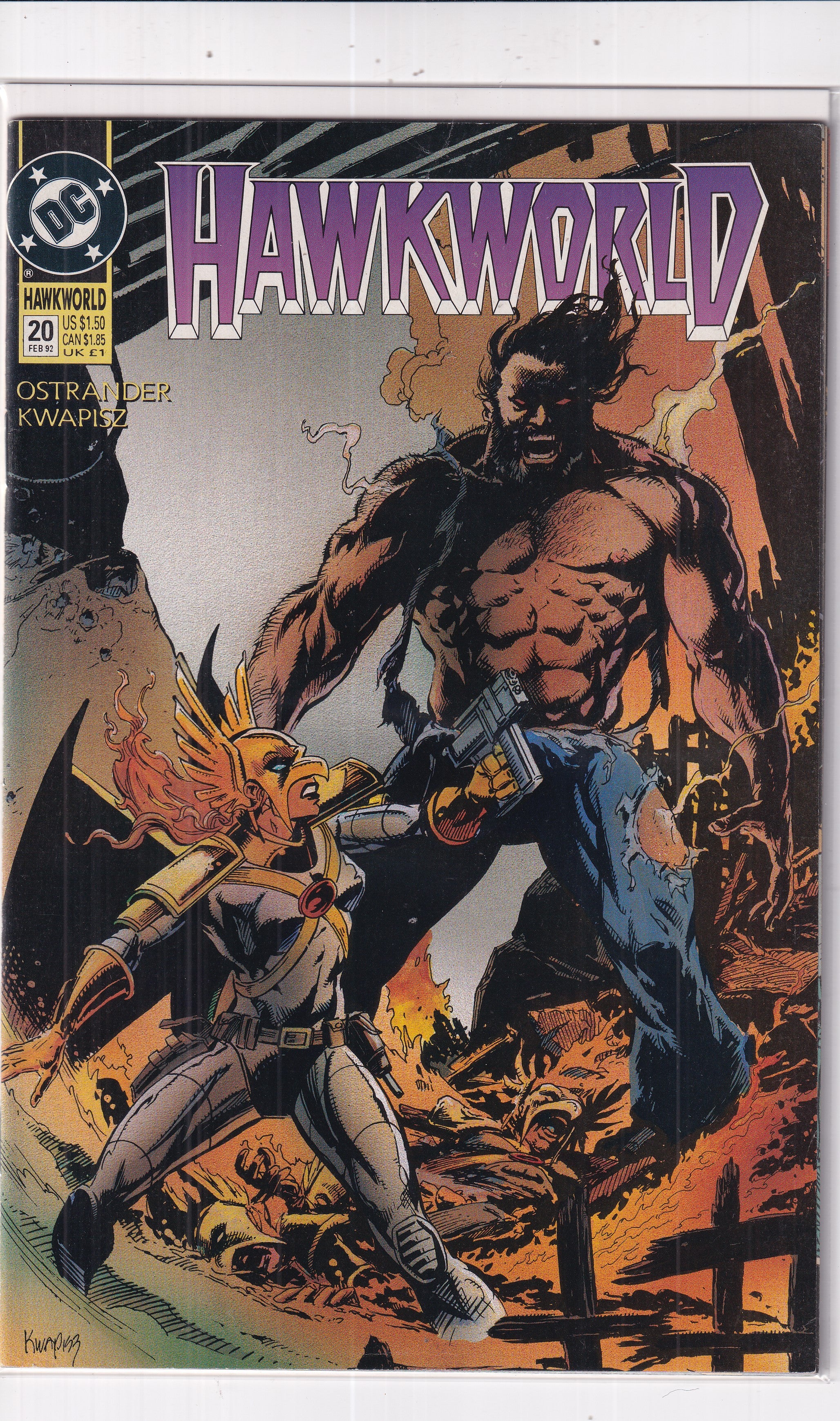 HAWKWORLD #20 - Slab City Comics 