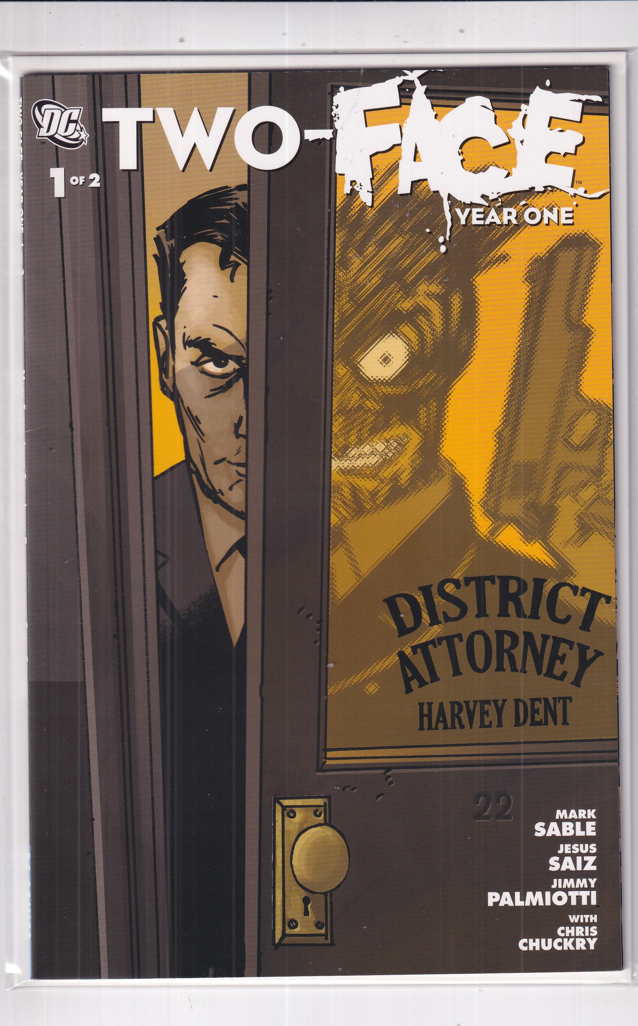 TWO-FACE YEAR ONE #1 - Slab City Comics 