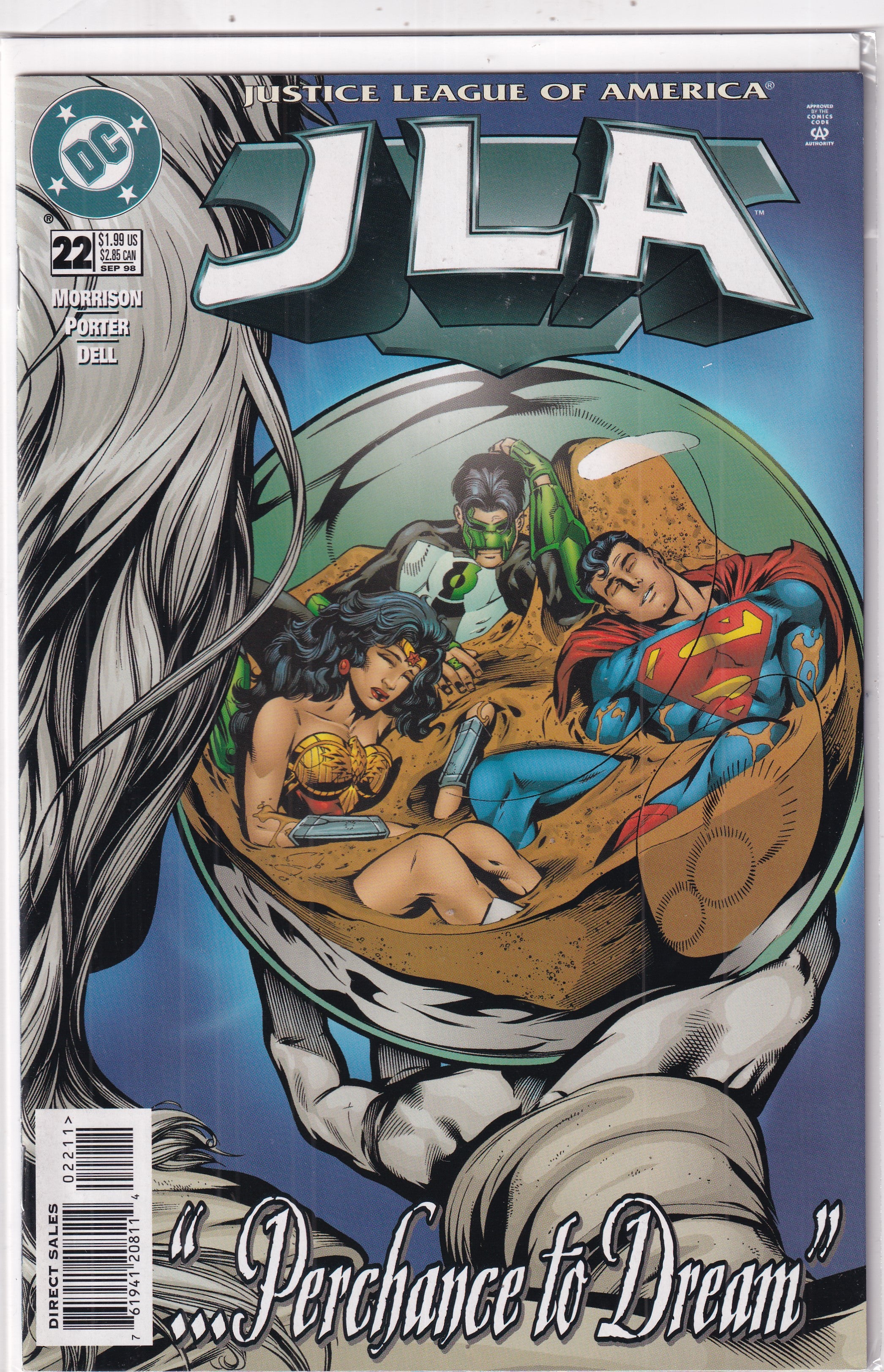 JLA JUSTICE LEAGUE OF AMERICA #22 - Slab City Comics 