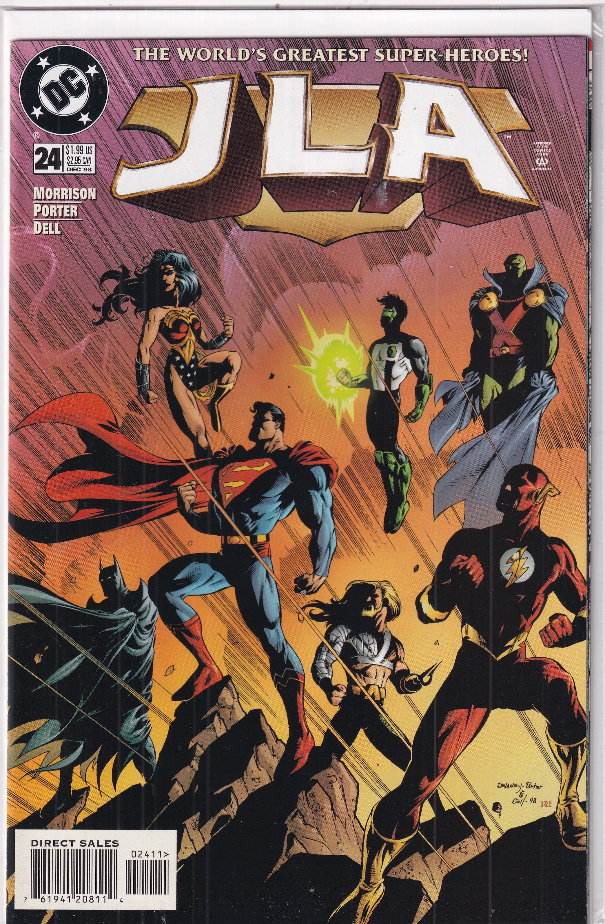 JLA WORLD'S GREATEST SUPER-HEROES #24 - Slab City Comics 