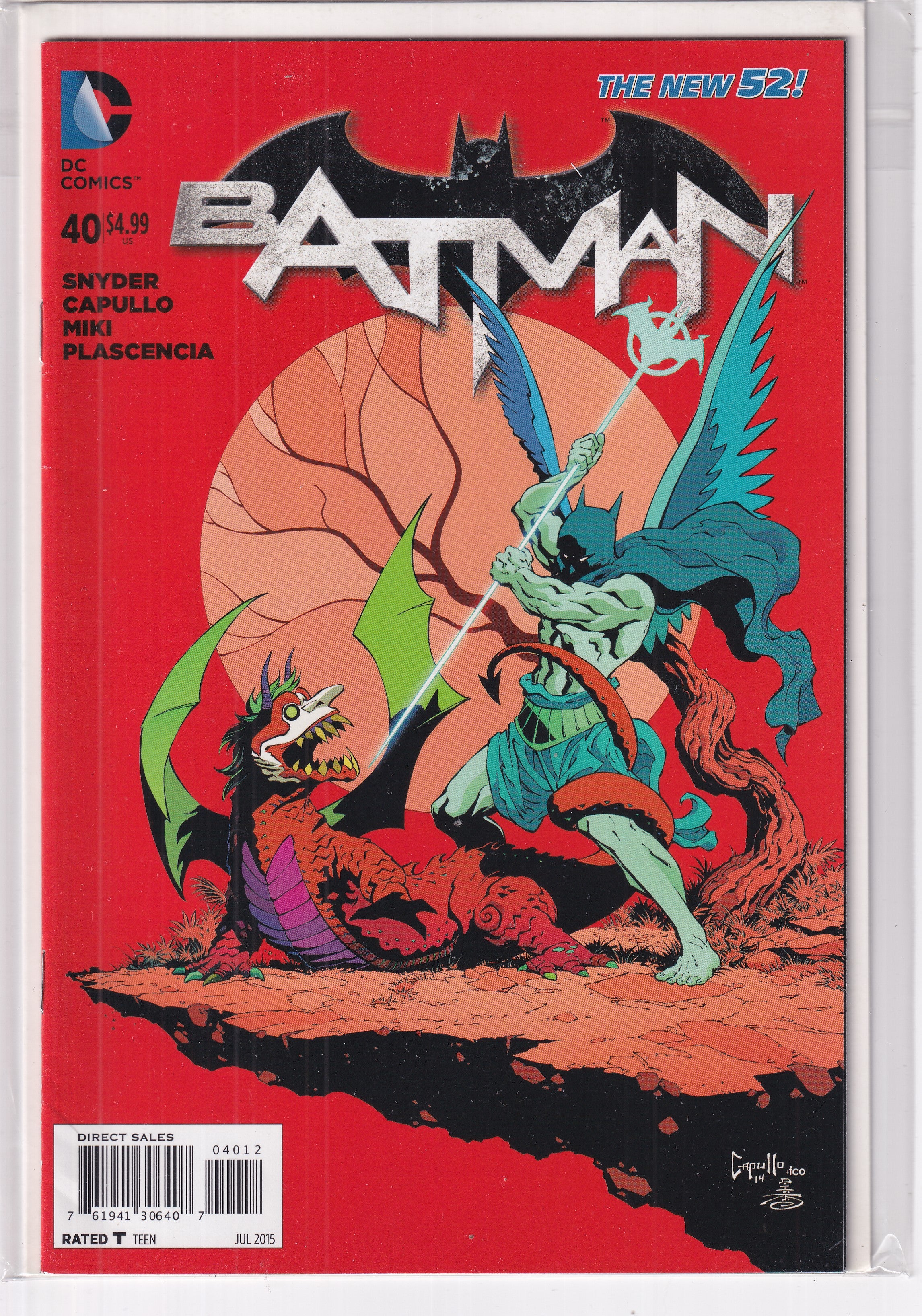 BATMAN #40 - Slab City Comics 