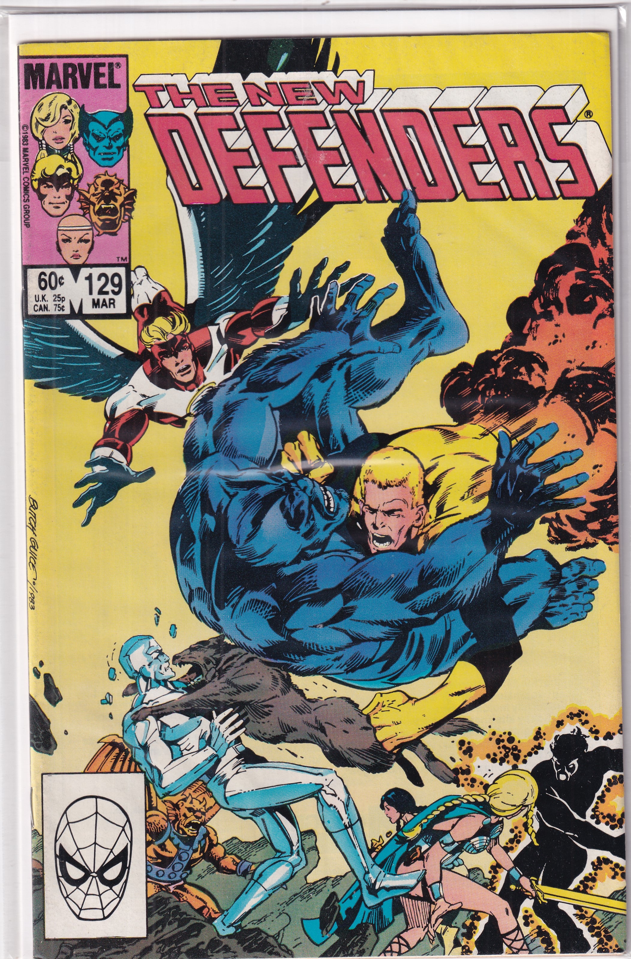 NEW DEFENDERS #129 - Slab City Comics 