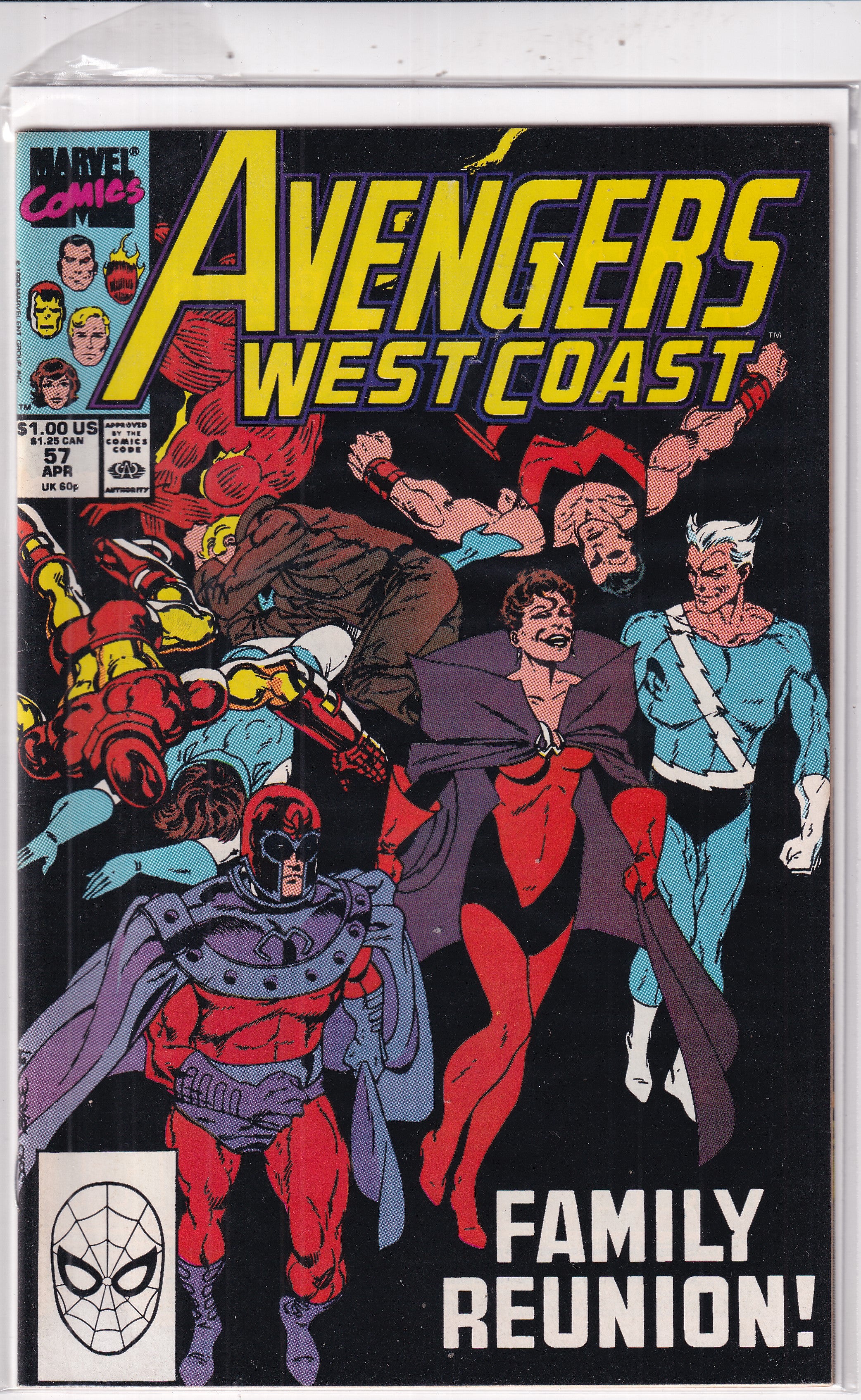 AVENGERS WEST COAST #57 - Slab City Comics 