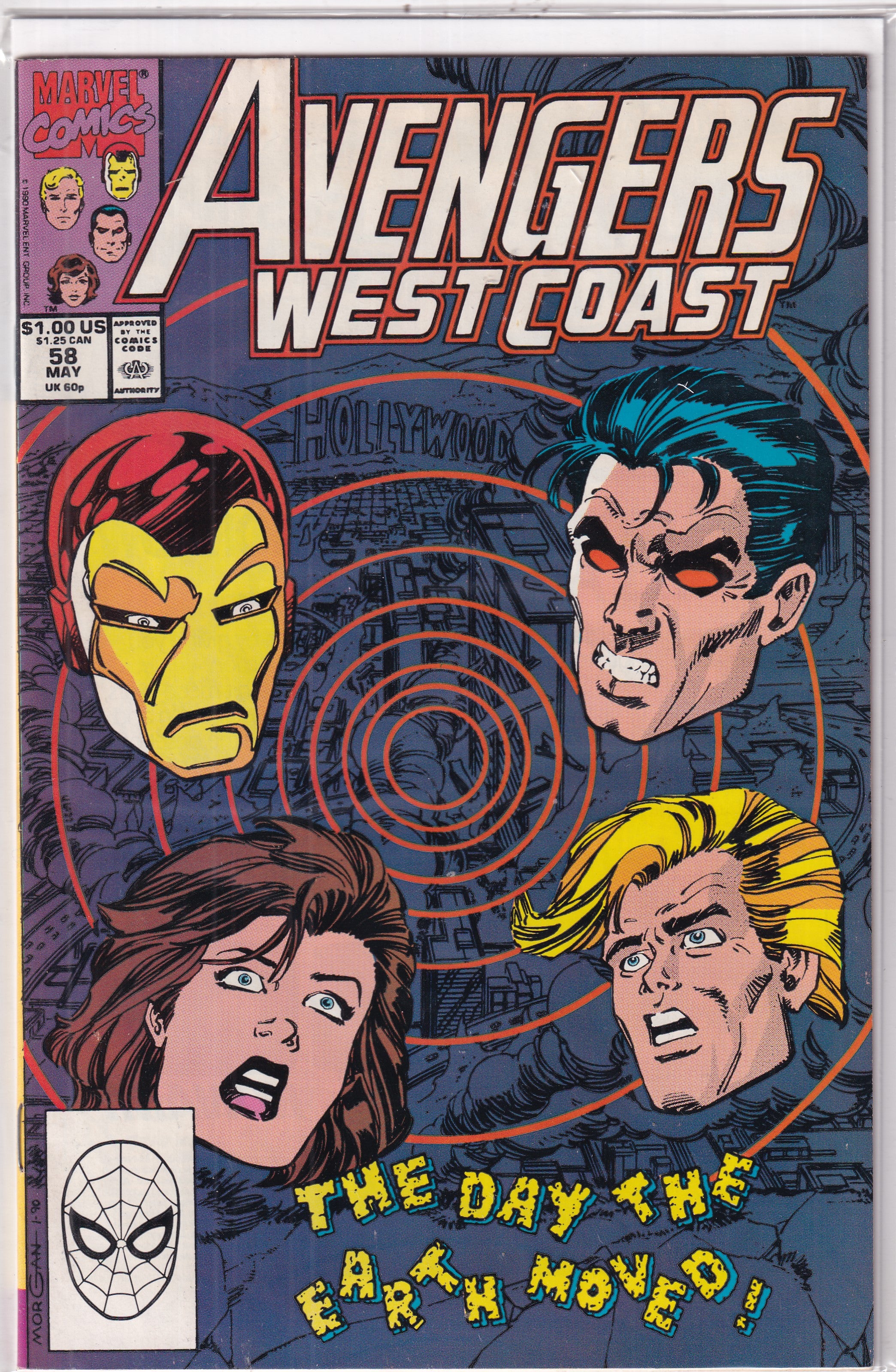 AVENGERS WEST COAST #58 - Slab City Comics 