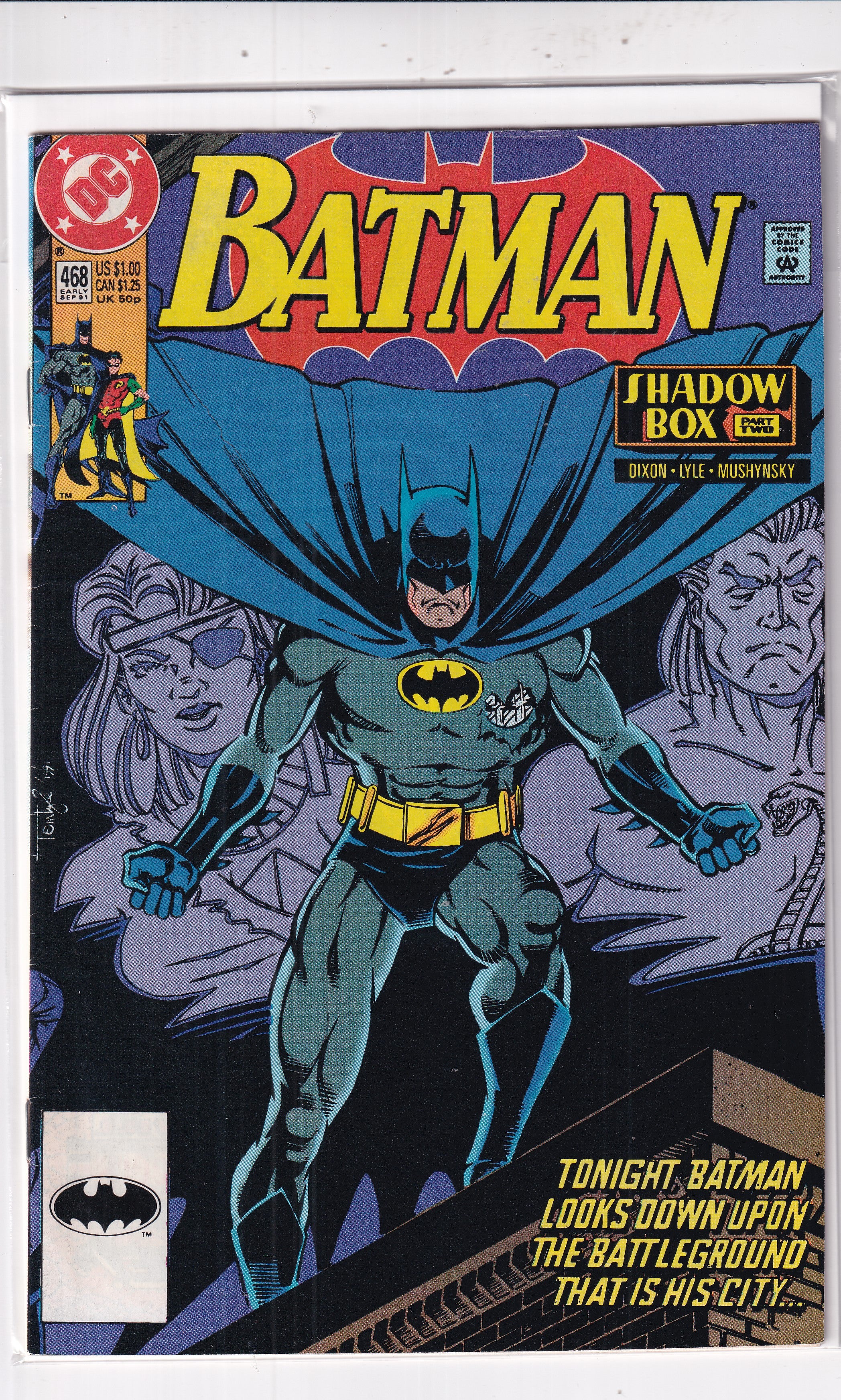 BATMAN #468 - Slab City Comics 