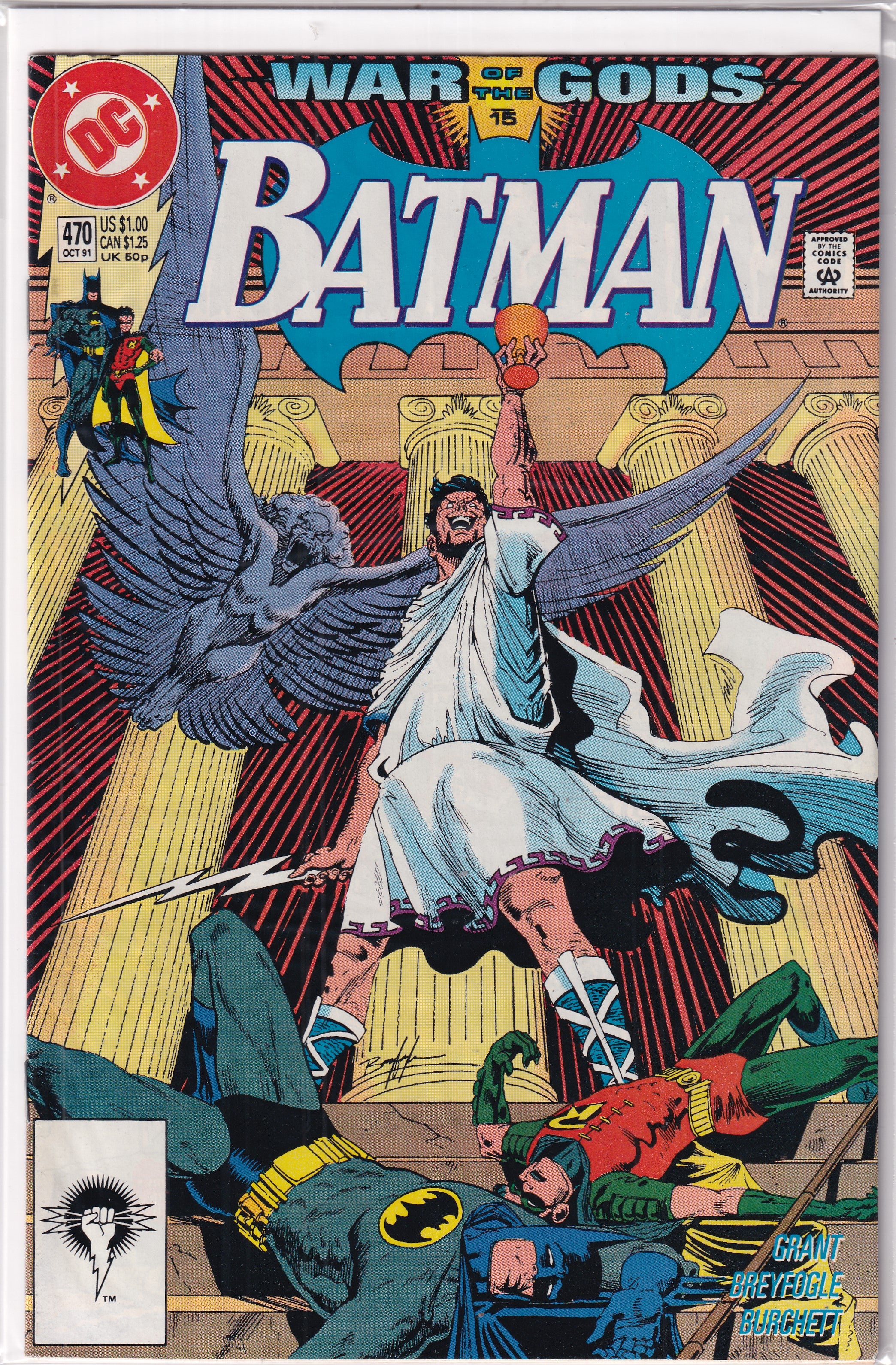 BATMAN WAR OF THE GODS #470 - Slab City Comics 