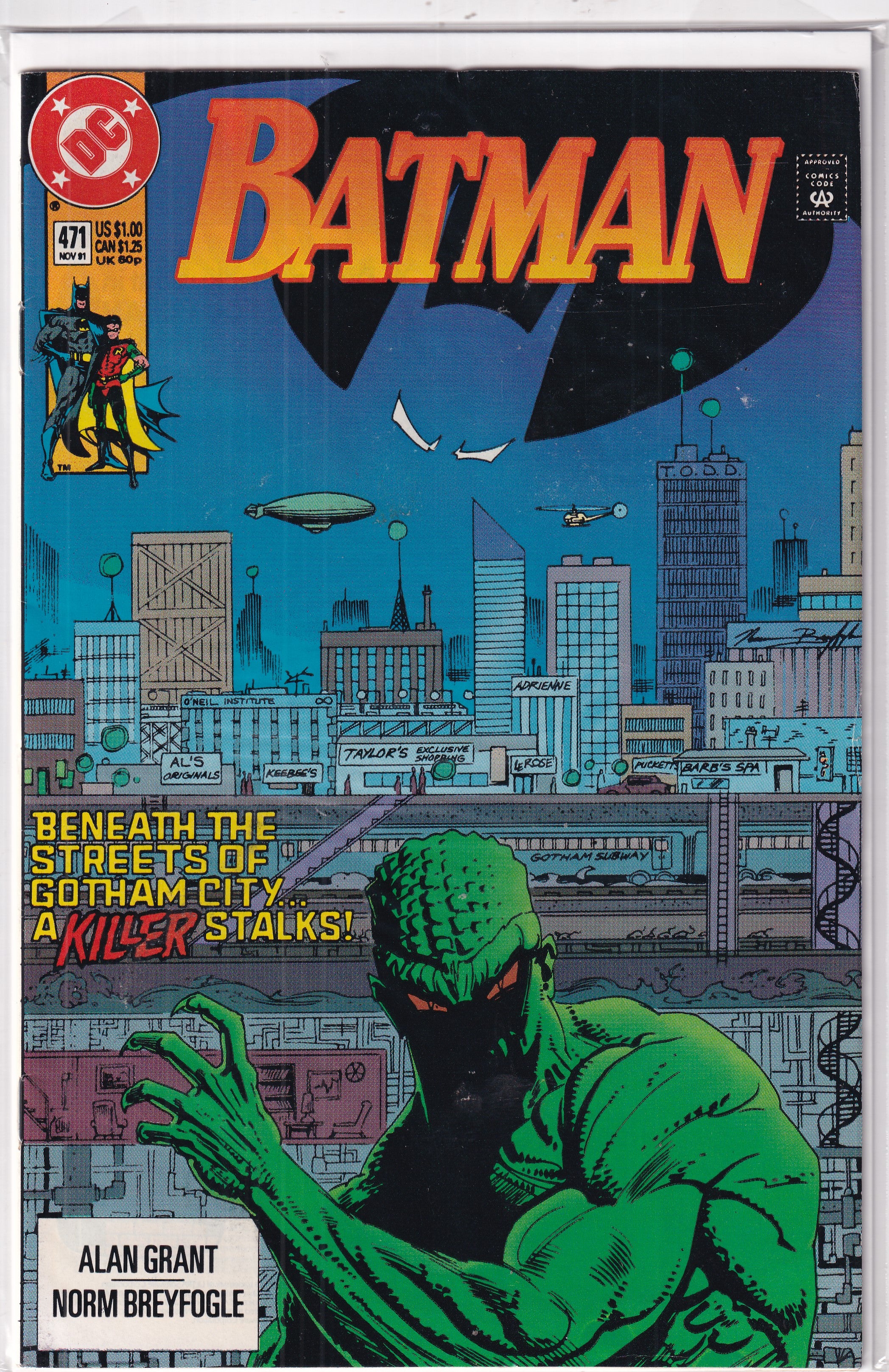 BATMAN GOTHAM #471 - Slab City Comics 