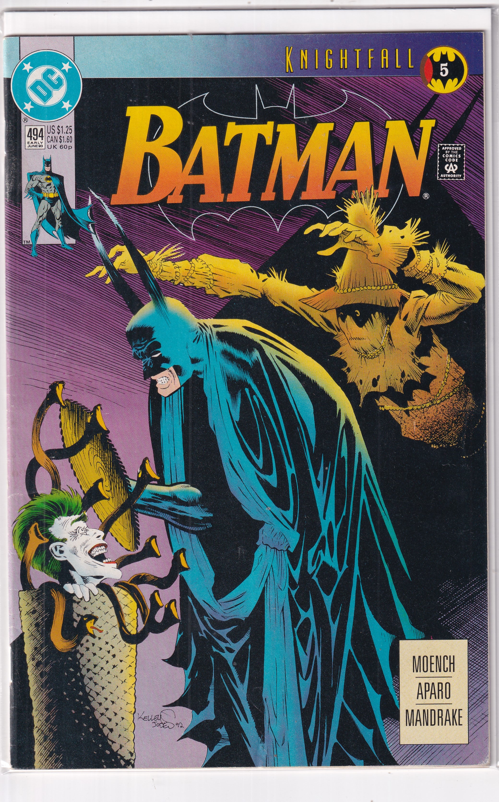 BATMAN #494 - Slab City Comics 