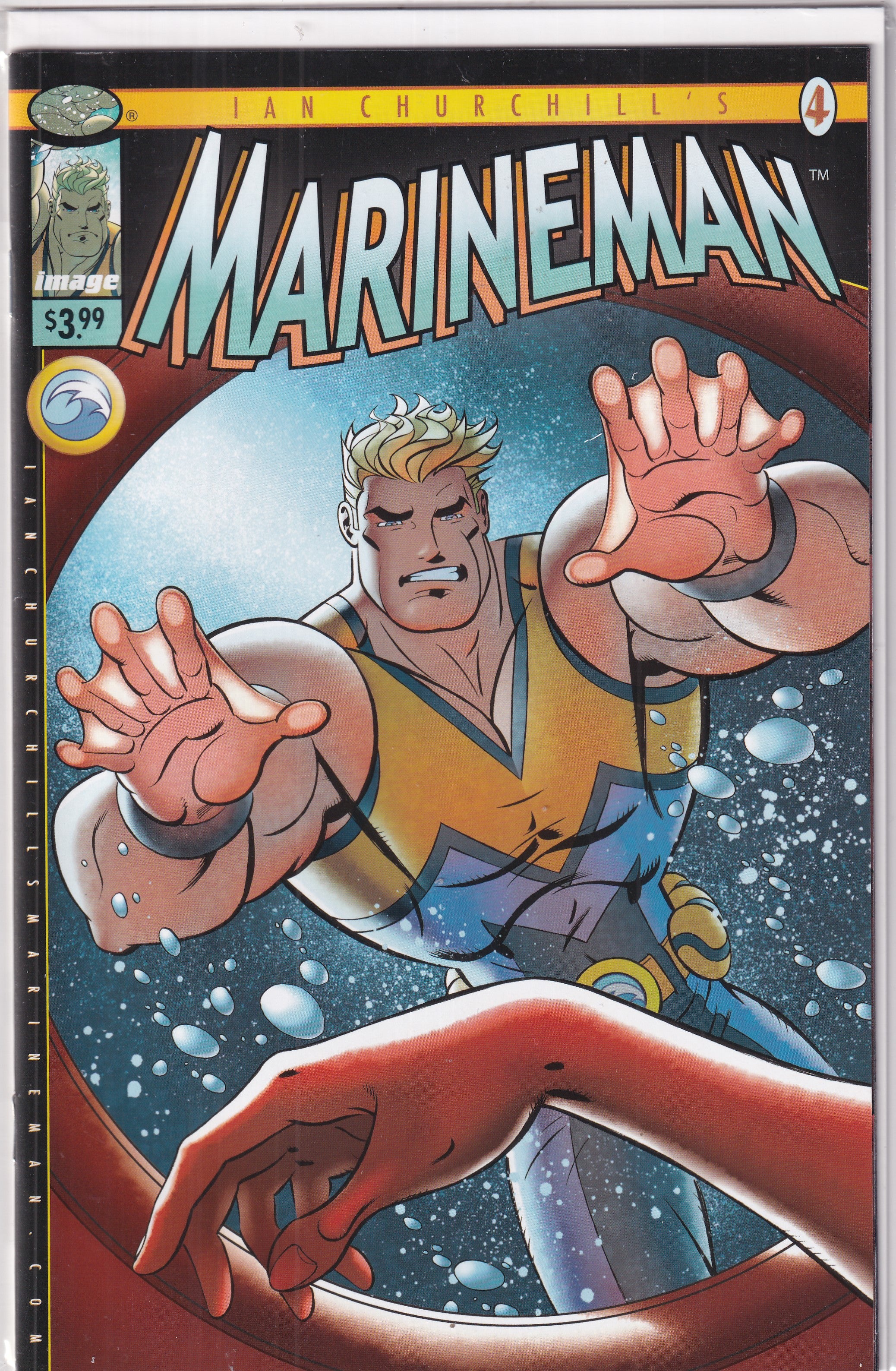 MARINEMAN #4 - Slab City Comics 