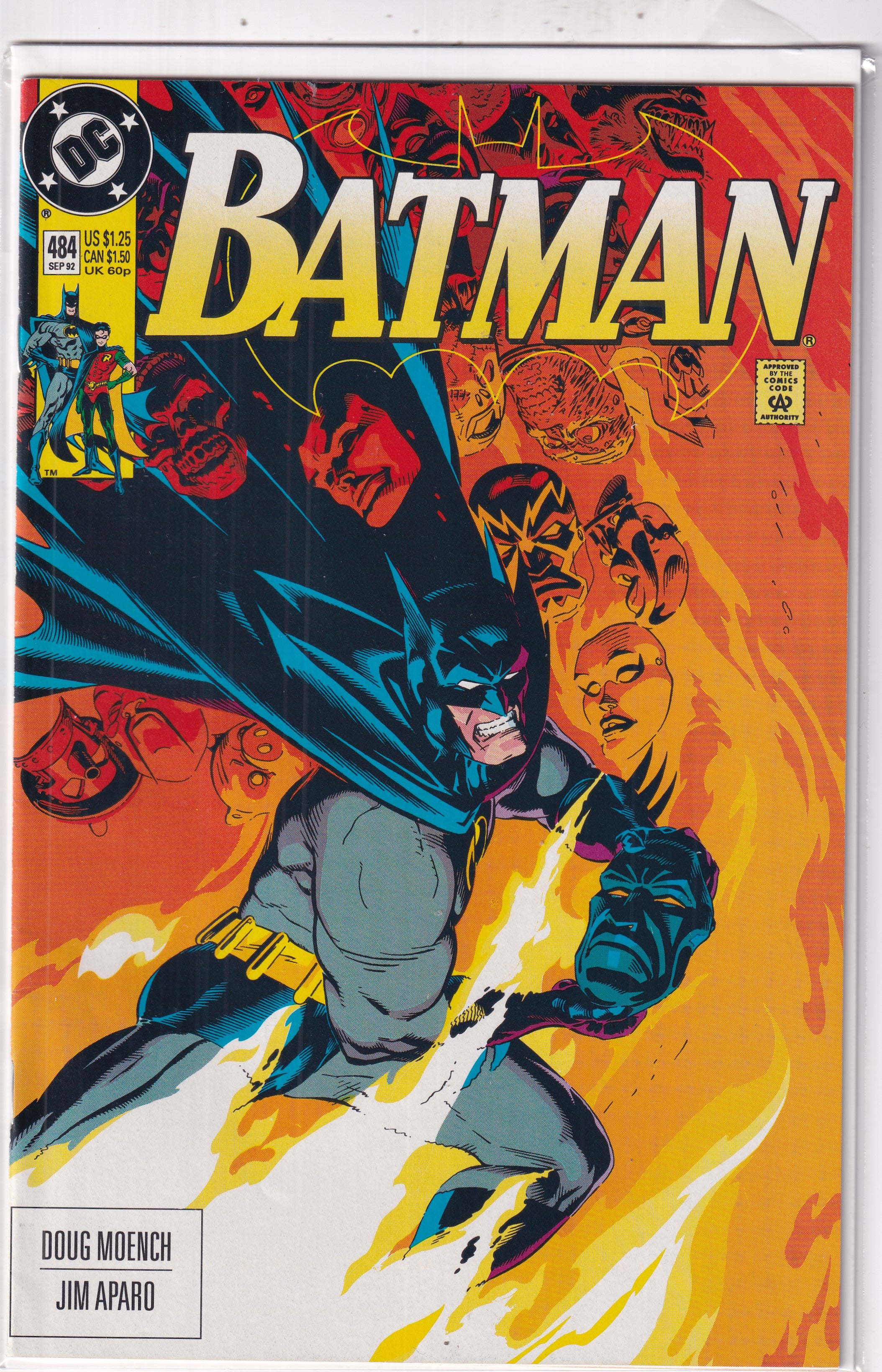 BATMAN #484 - Slab City Comics 