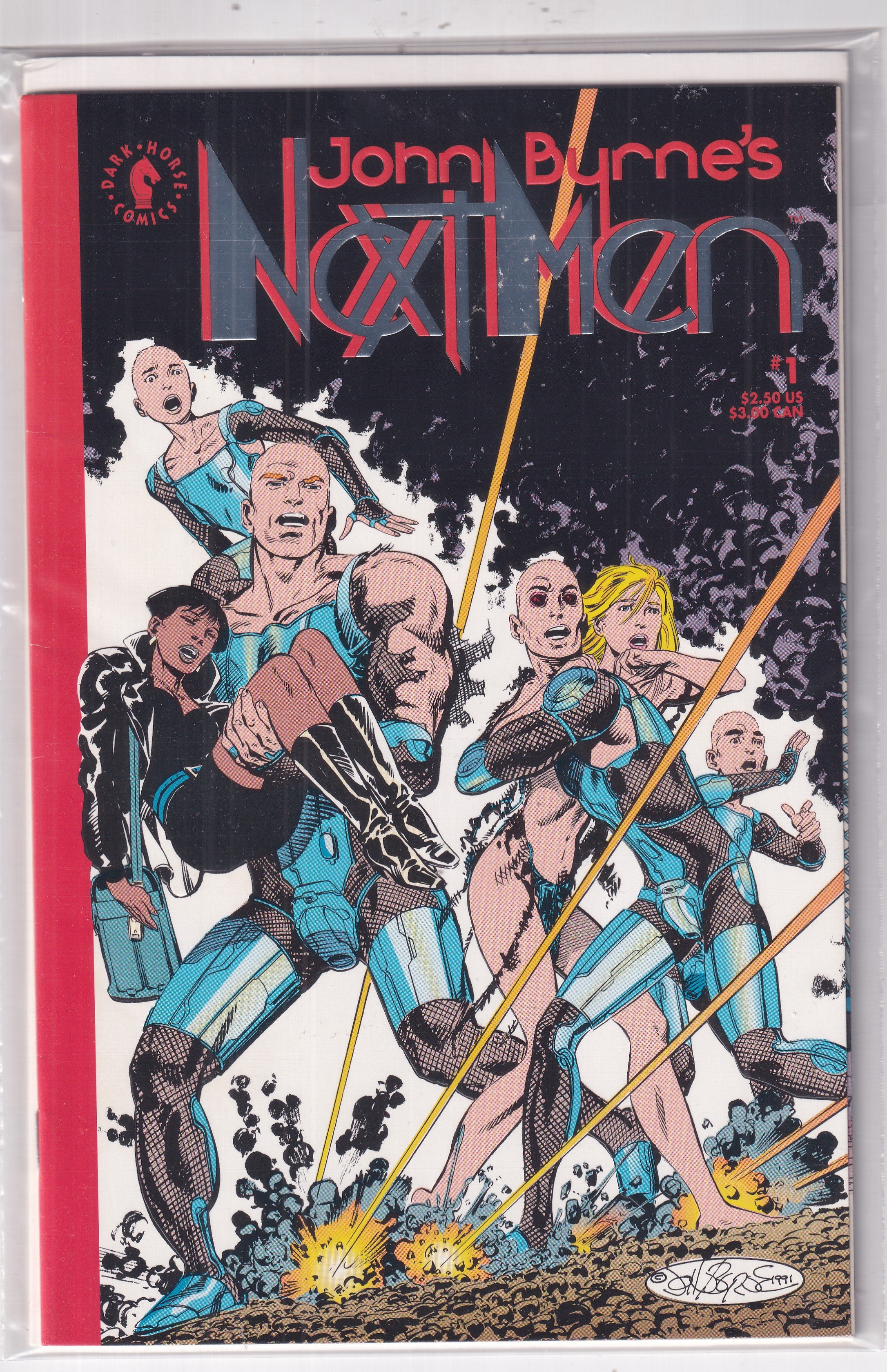 JOHN BYRNE'S NEXT MEN #1 - Slab City Comics 