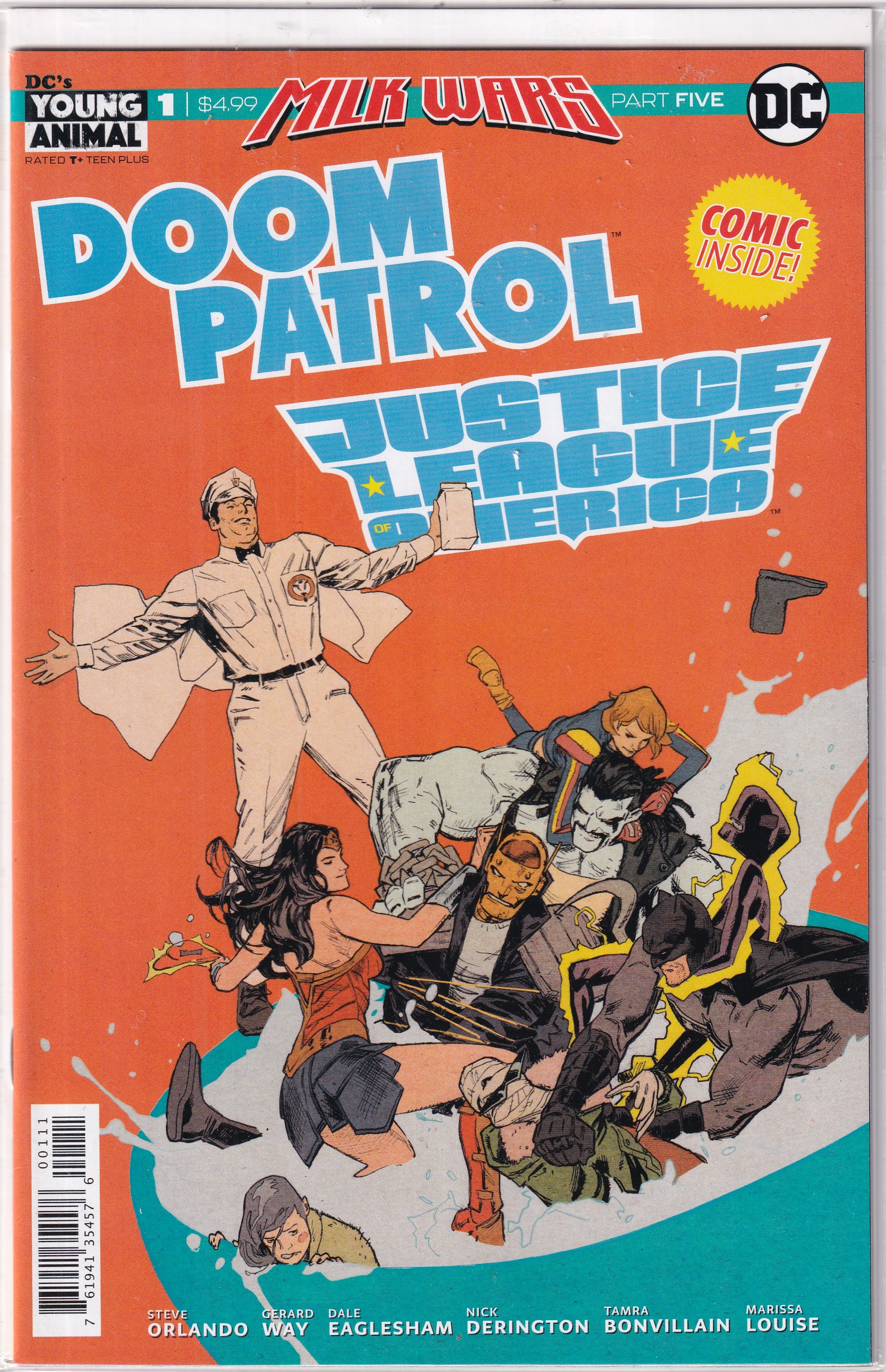 JUSTICE LEAGUE OF AMERICA DOOM PATROL #5 - Slab City Comics 