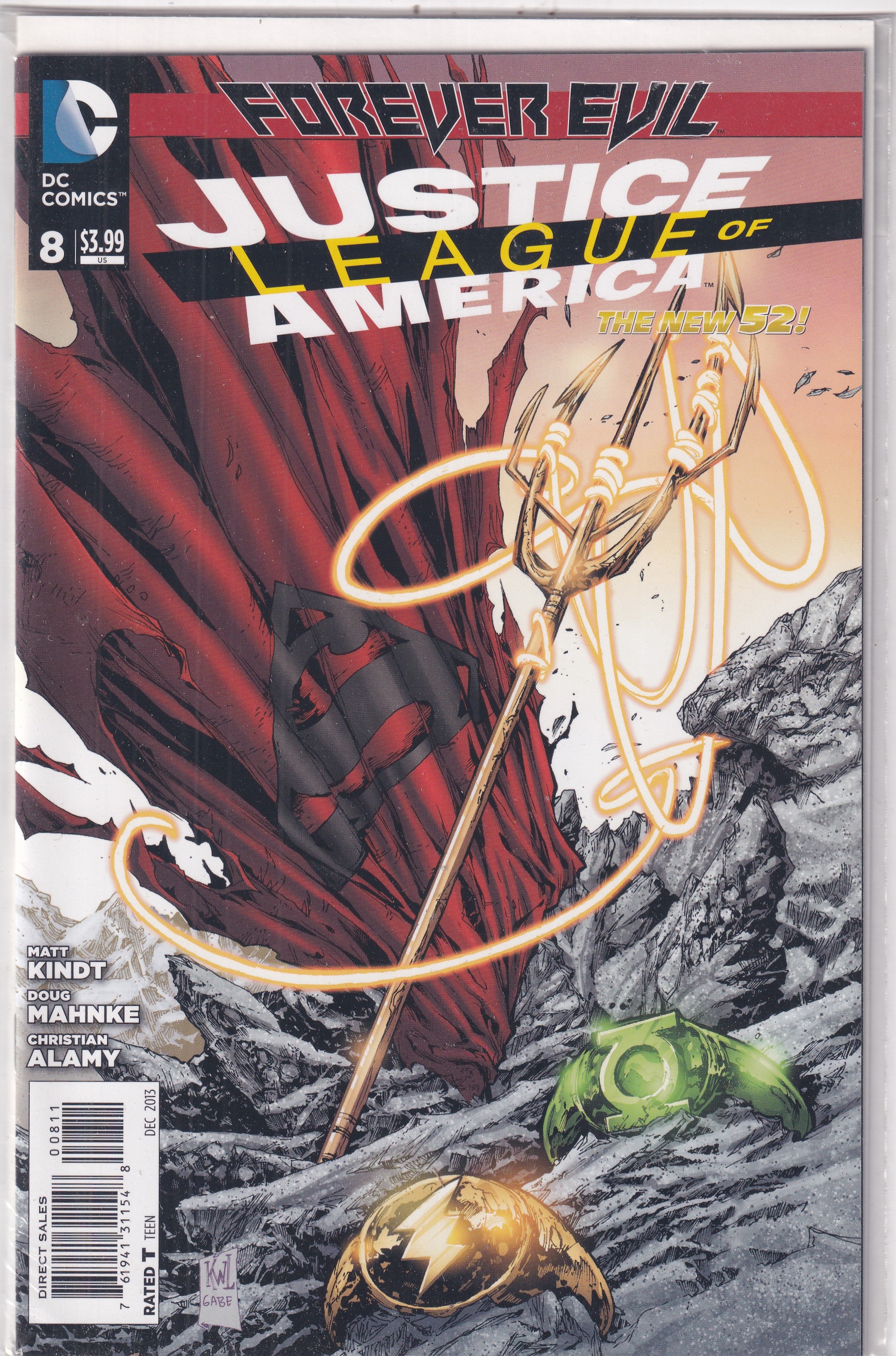 FOREVER EVIL JUSTICE LEAGUE OF AMERICA #8 - Slab City Comics 