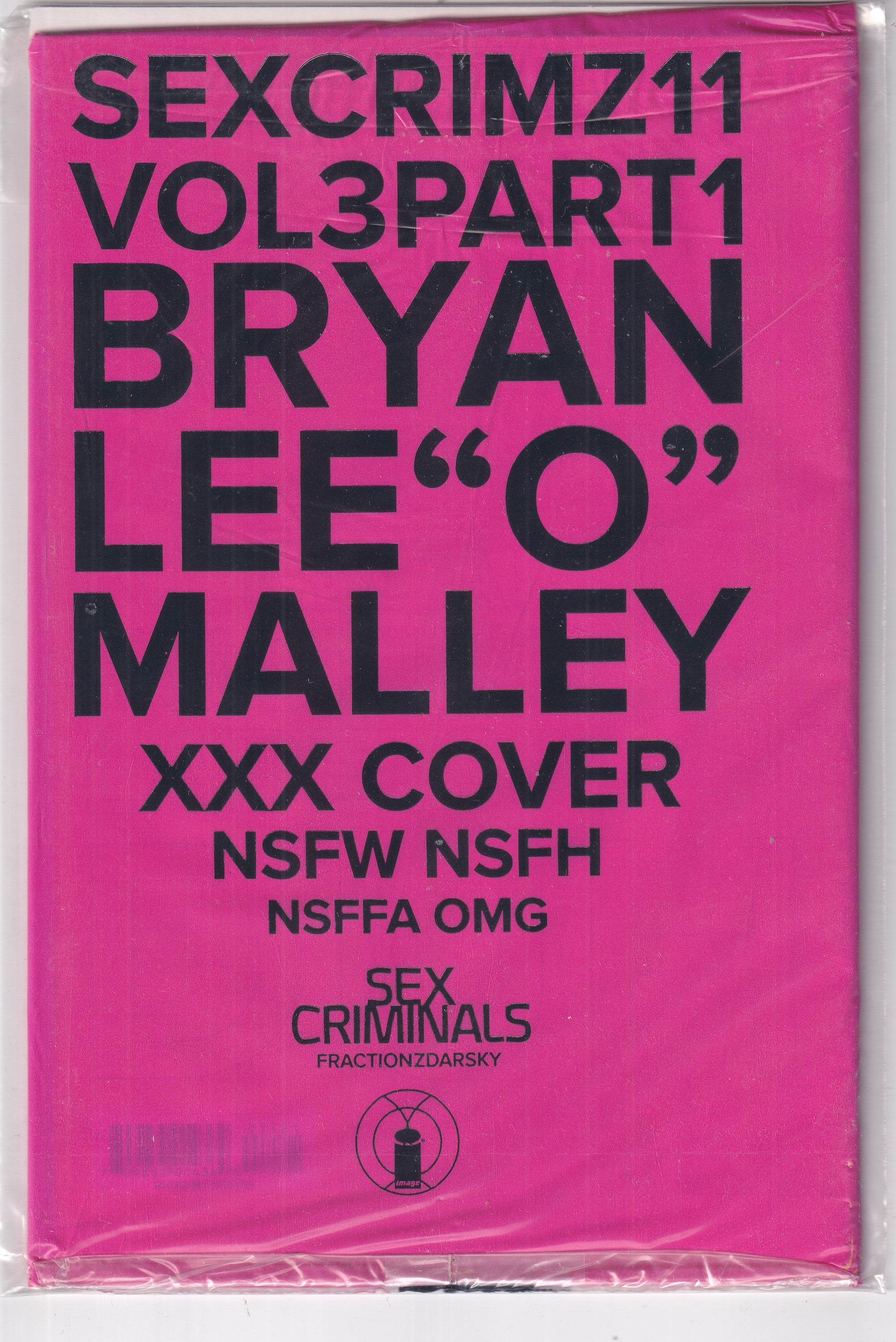 SEXCRIMZ11 VOL3PART1 BRYAN LEE "O" MALLEY XXX COVER NSFW - Slab City Comics 