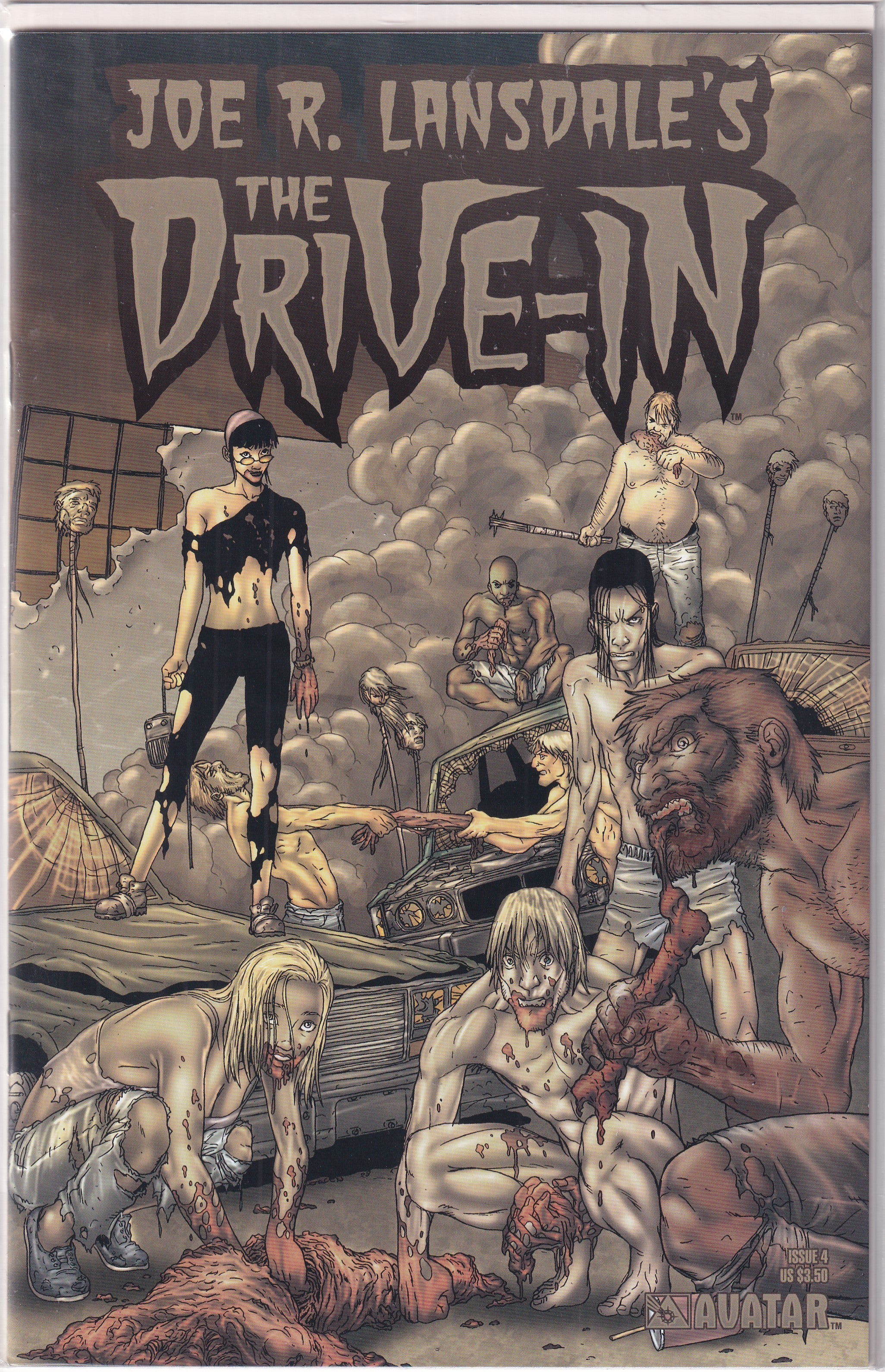 JOE R. LANSDALE'S THE DRIVE-IN #4 - Slab City Comics 