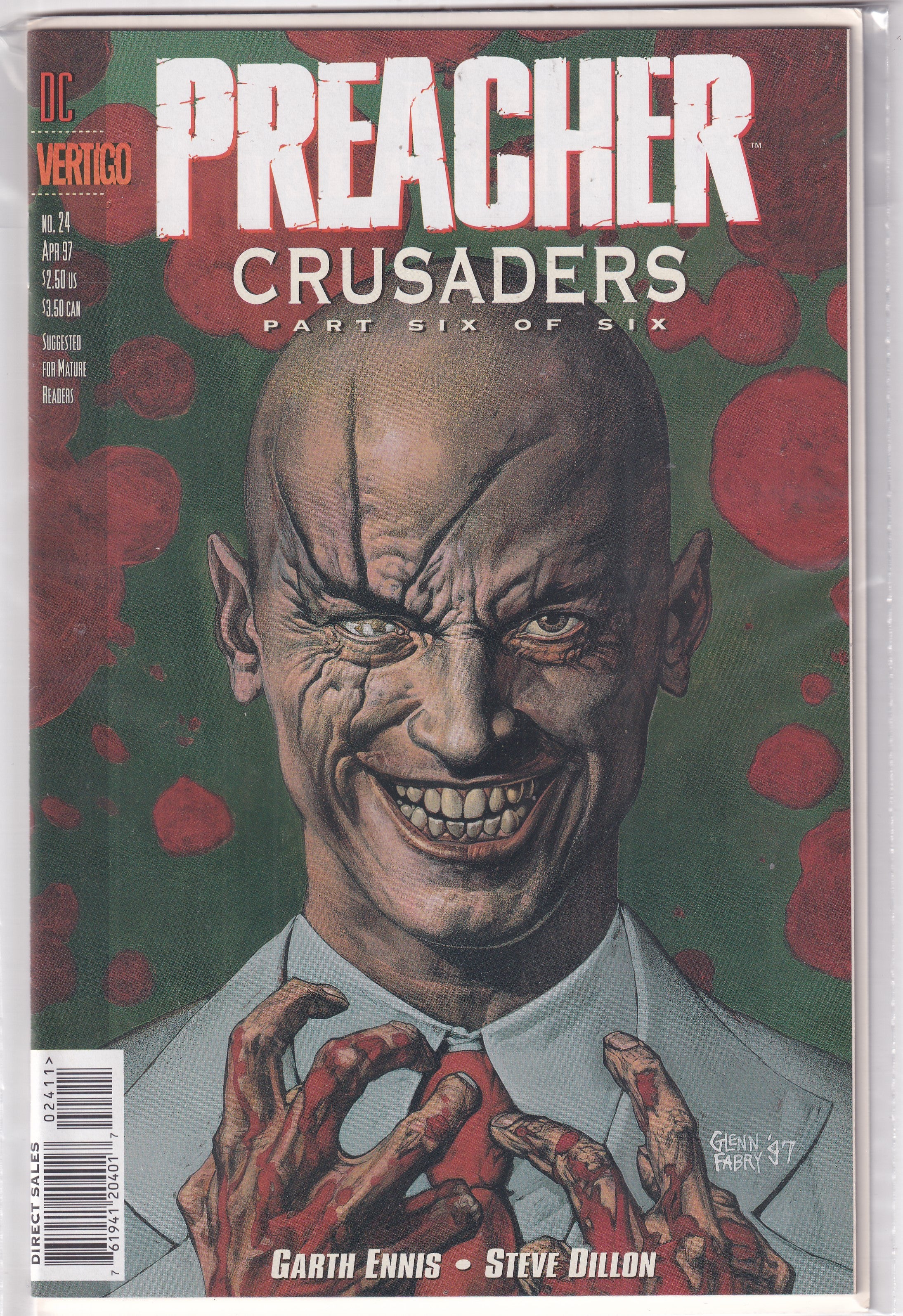 PREACHER CRUSADERS 6 #24 - Slab City Comics 