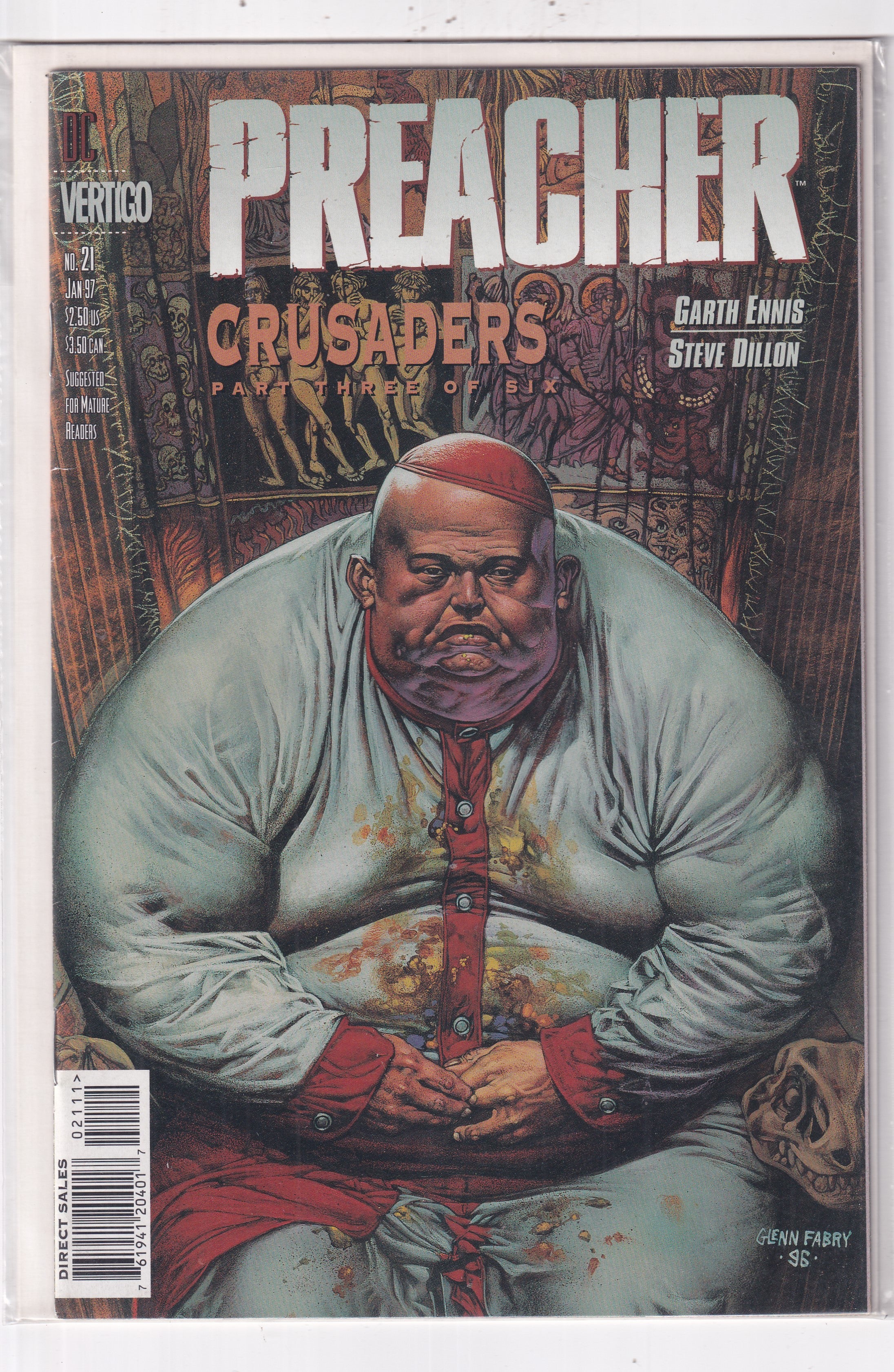 PREACHER CRUSADERS 3 #21 - Slab City Comics 