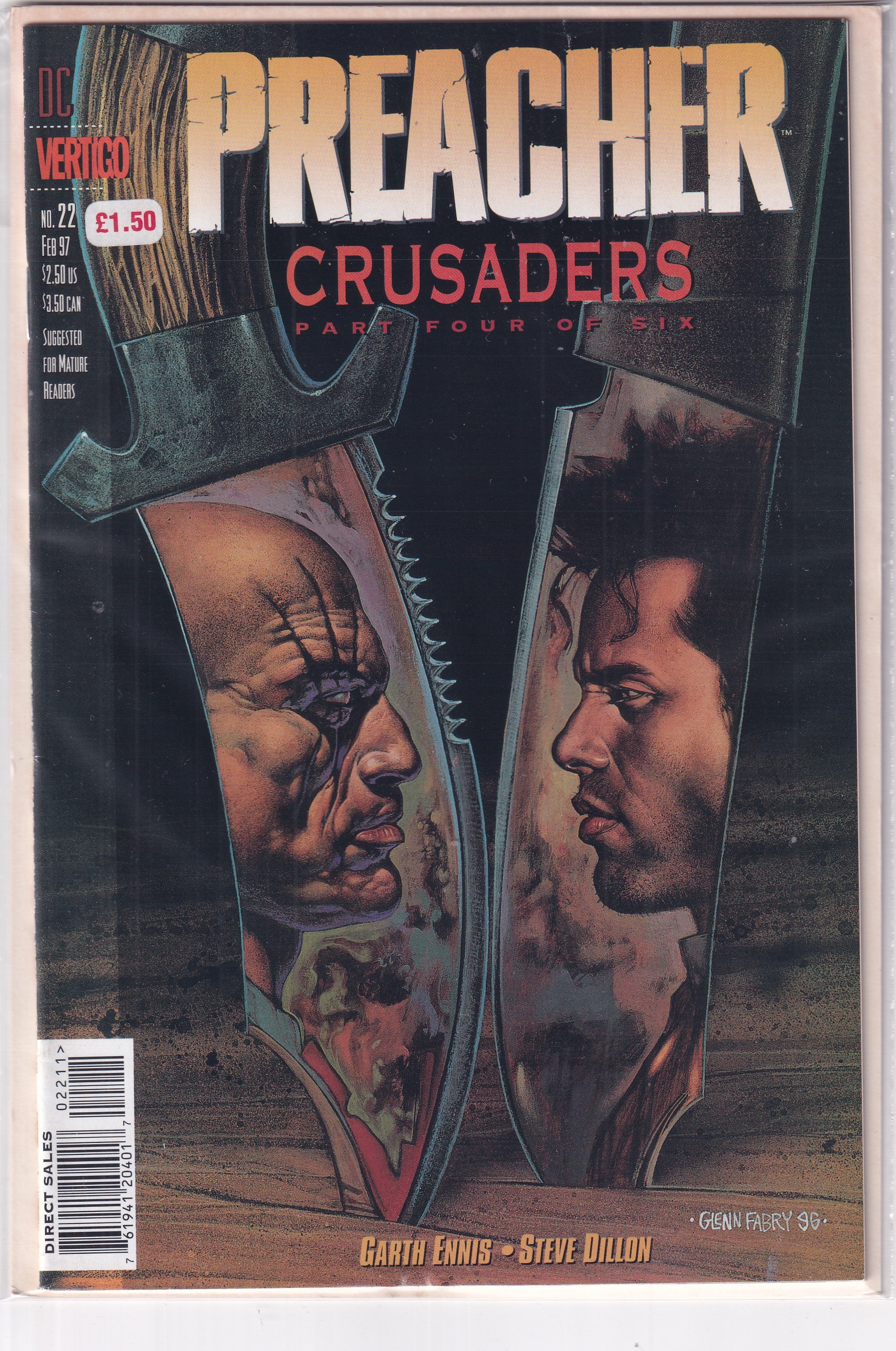 PREACHER CRUSADERS 4 #22 - Slab City Comics 