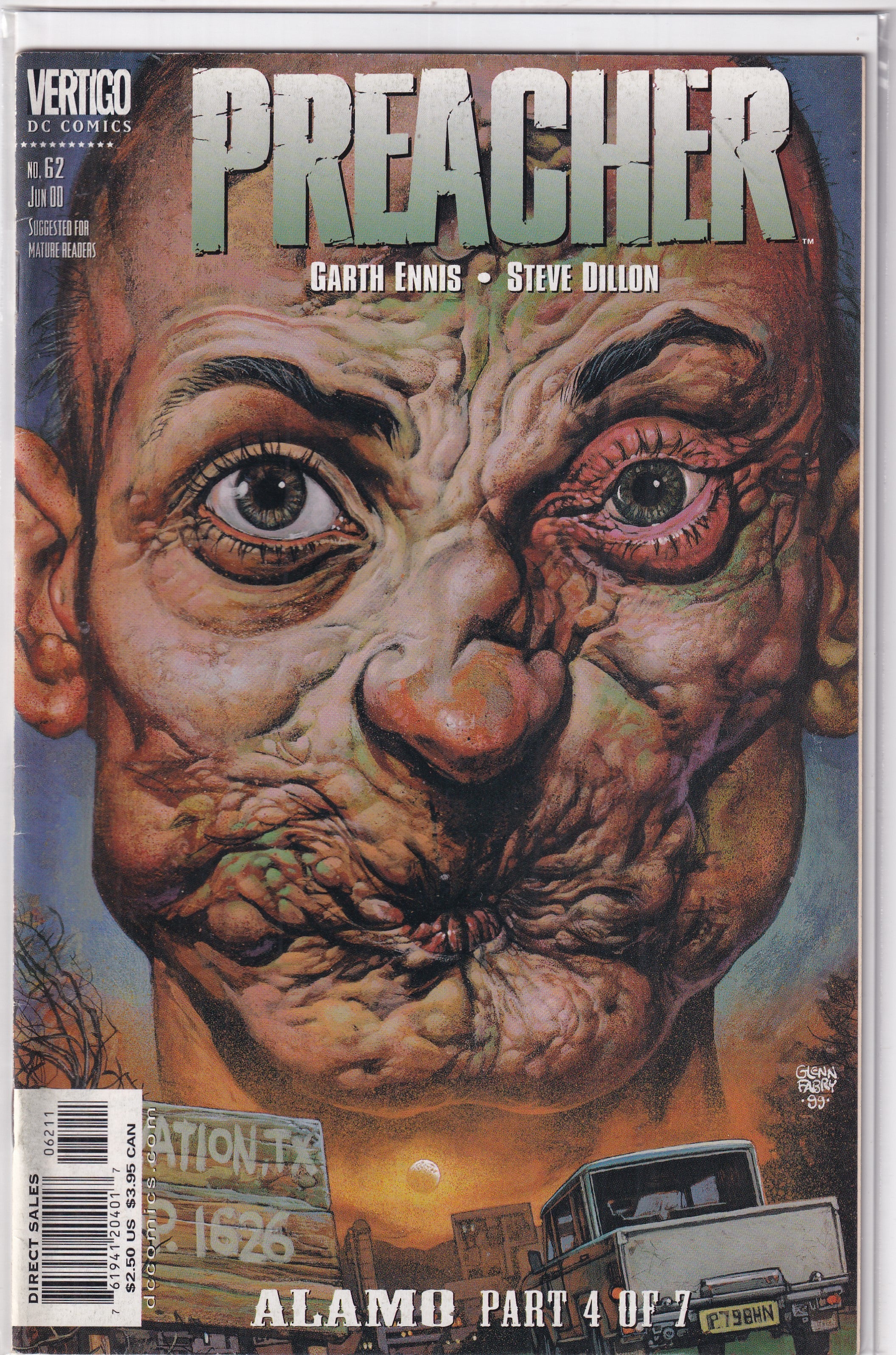 PREACHER #62 - Slab City Comics 