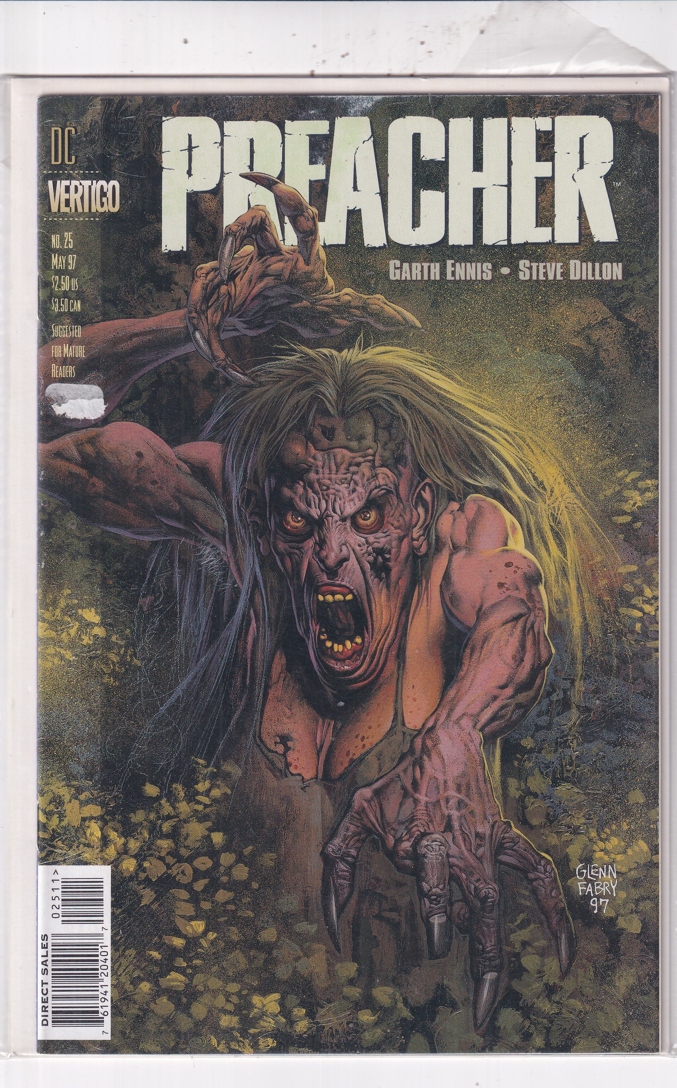 PREACHER #25 - Slab City Comics 